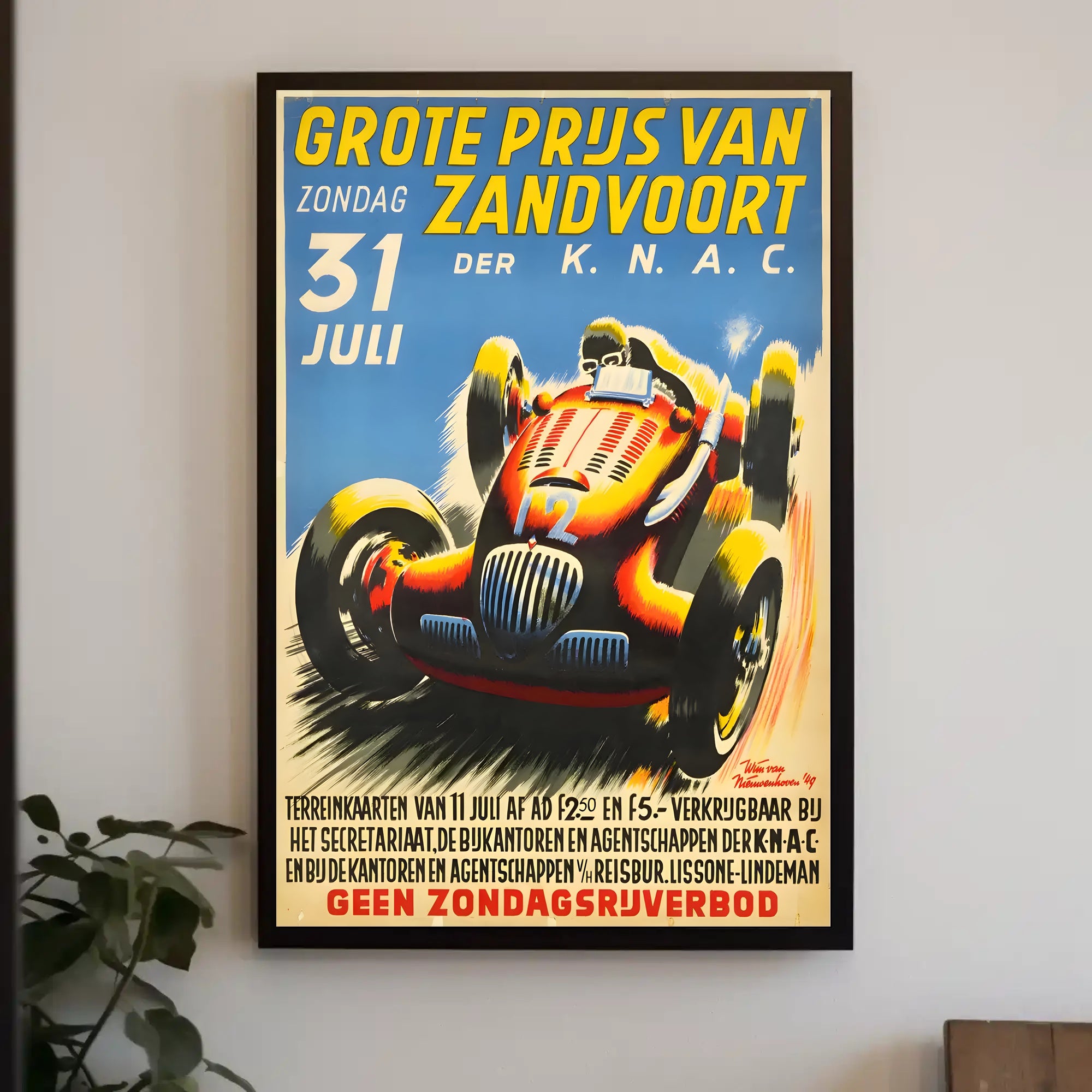 Grote Prijs van Zandvoort Poster