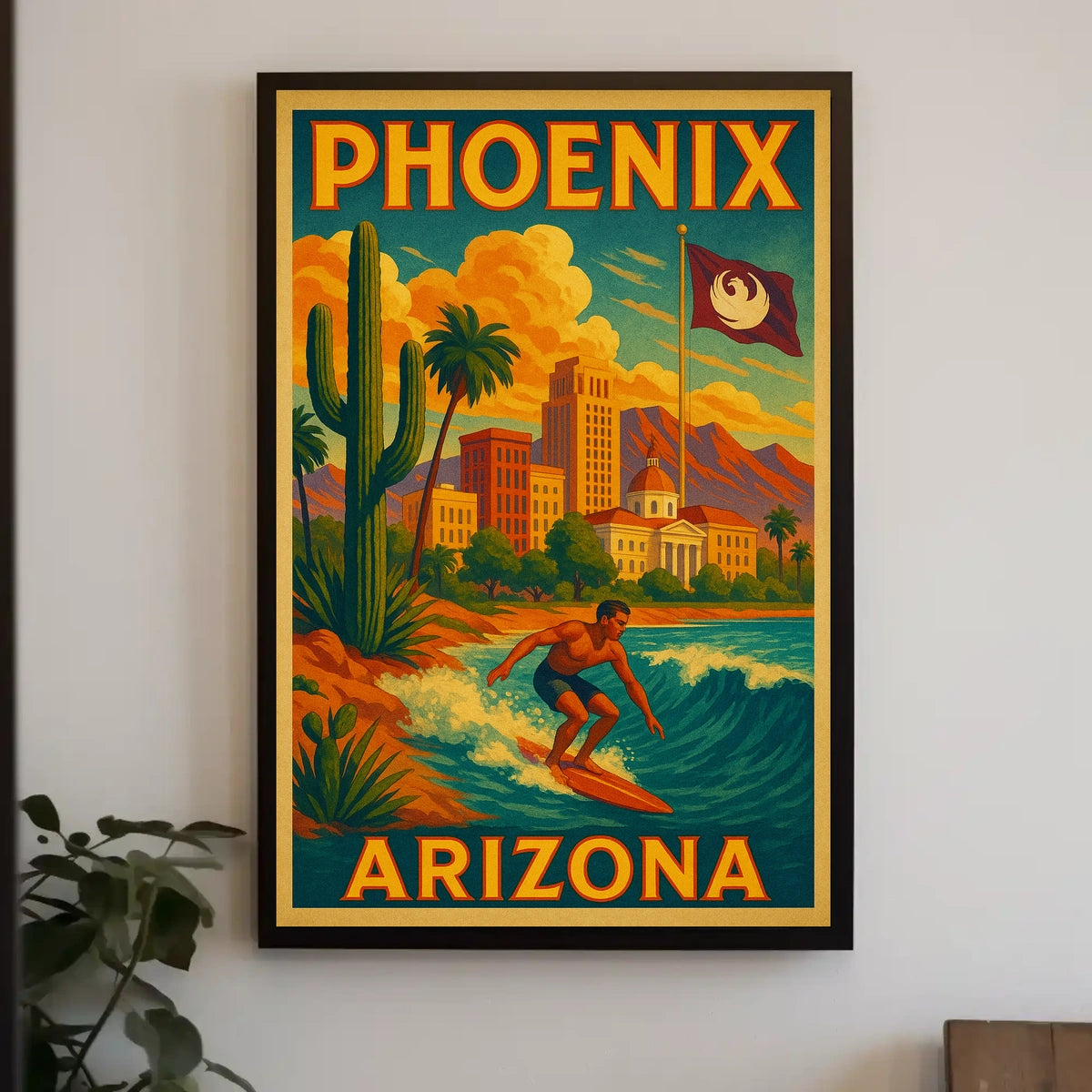 Phoenix, Arizona Adventure Poster