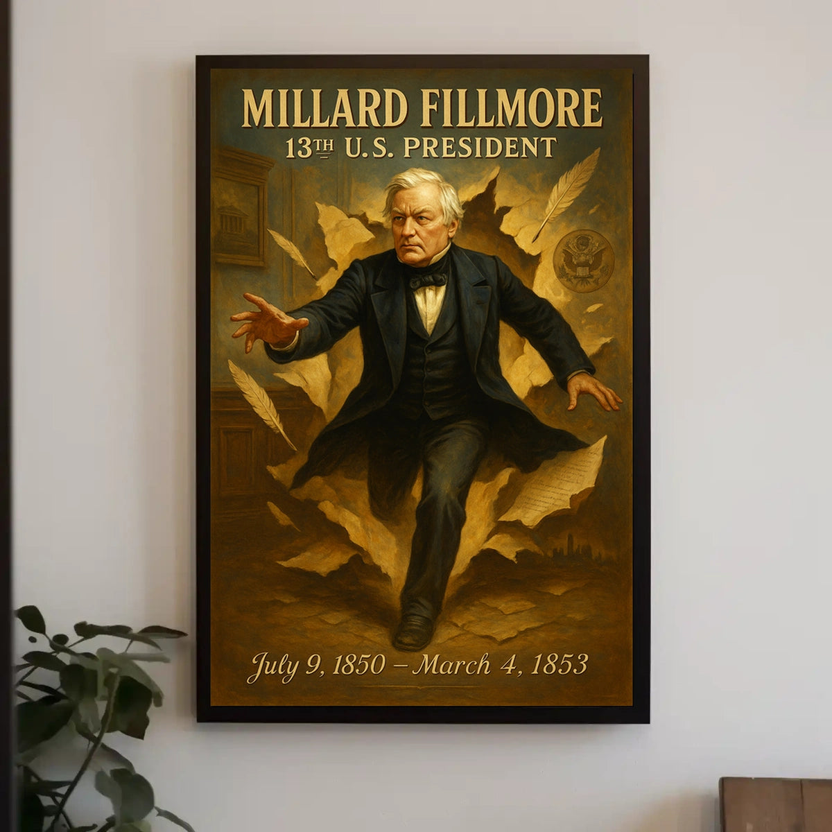 Millard Fillmore 13th U.S. President Poster