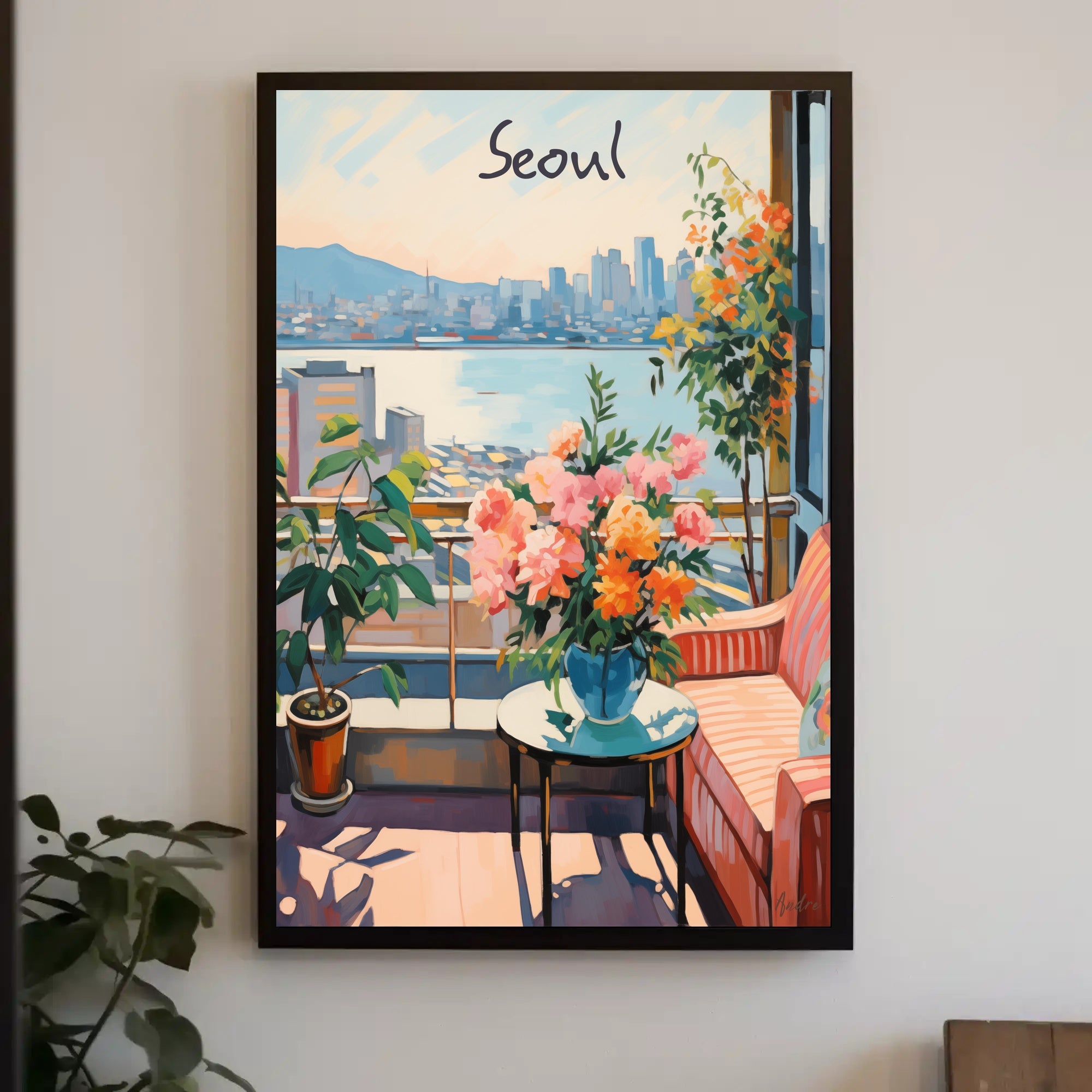 Seoul Serenity Poster