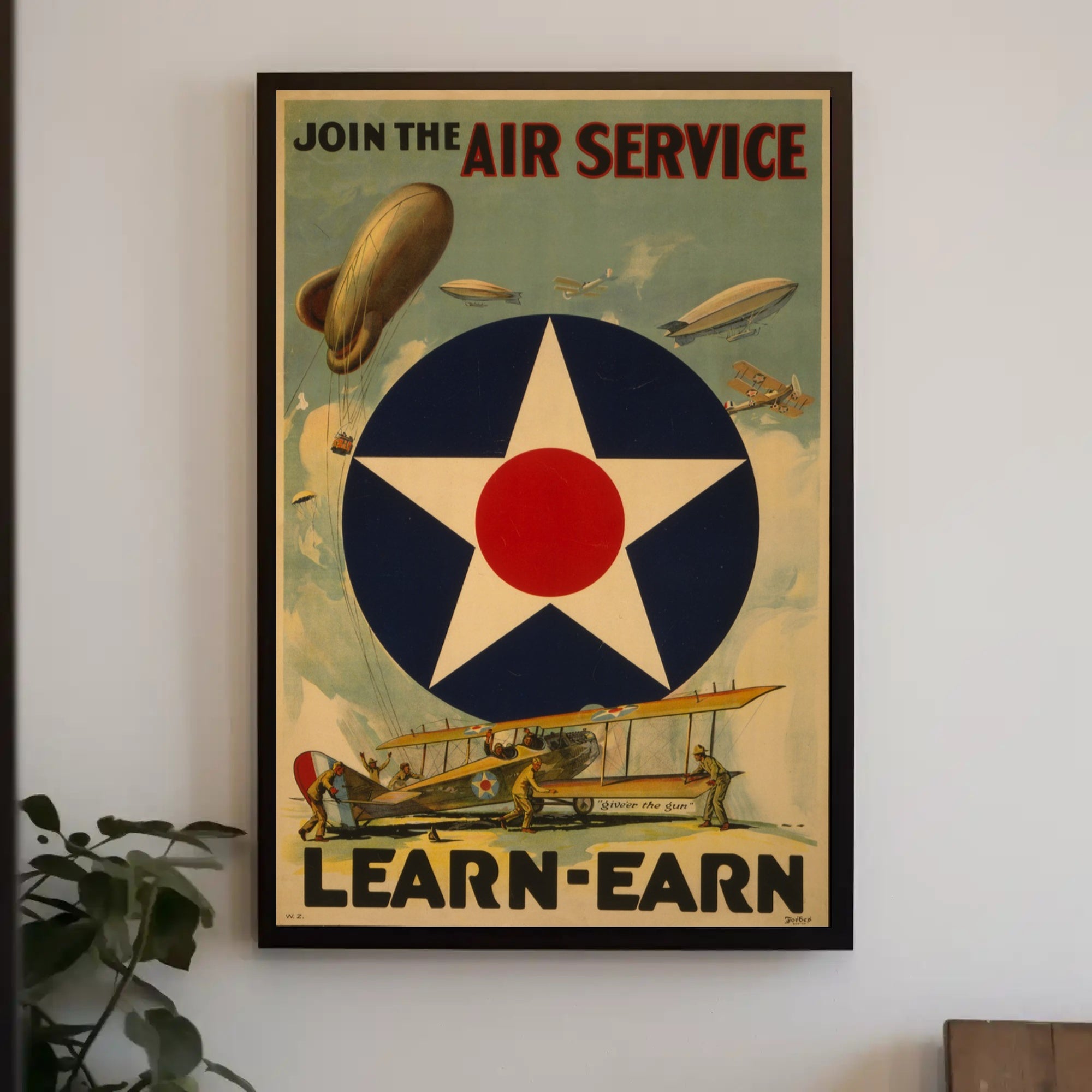 Join the Air Service Recruitment Poster PosterGoat