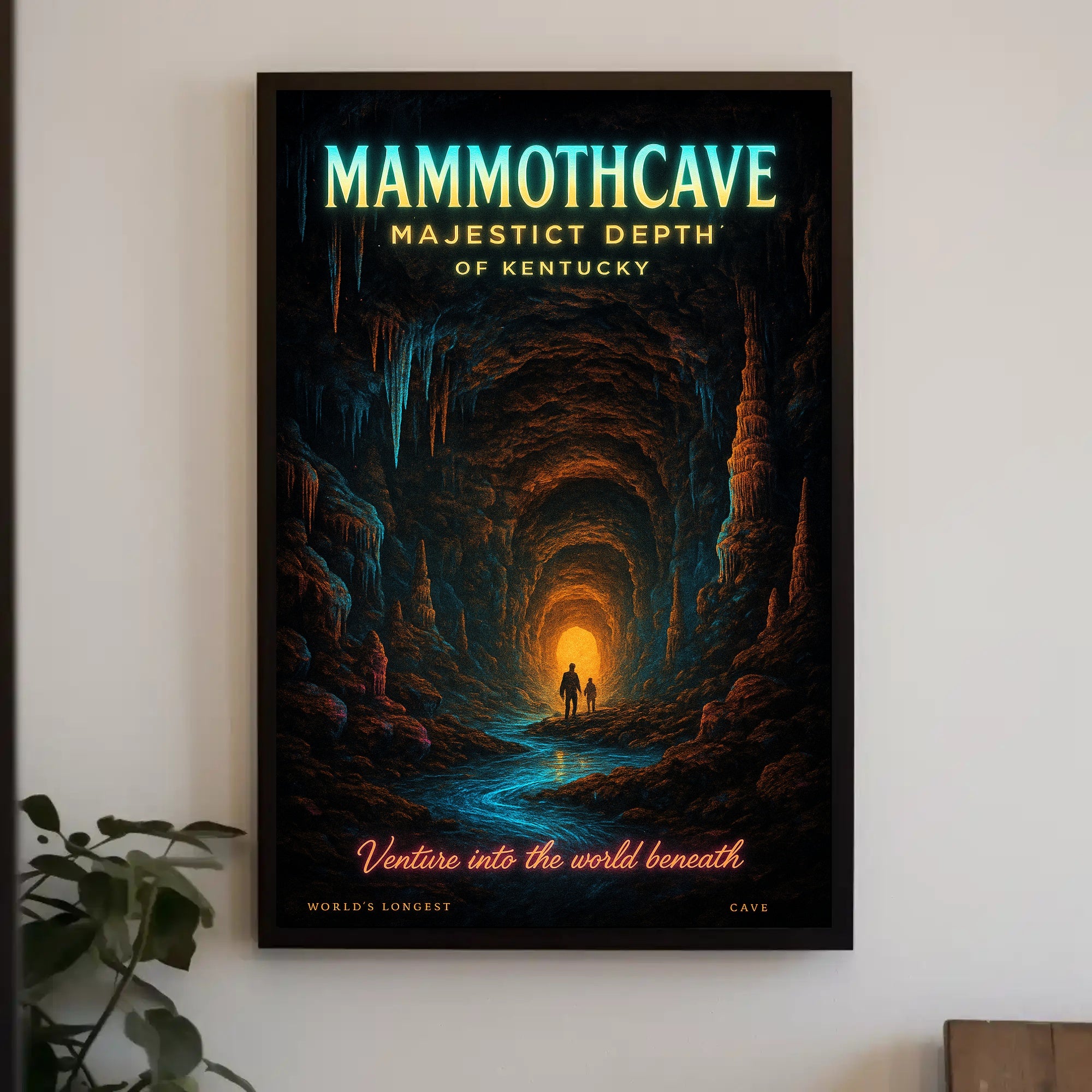Mammoth Cave Majestic Depth of Kentucky Poster PosterGoat