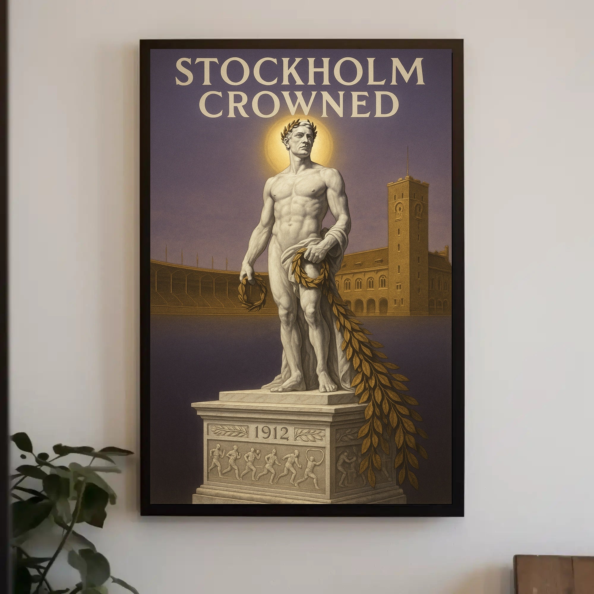 Stockholm Crowned Poster