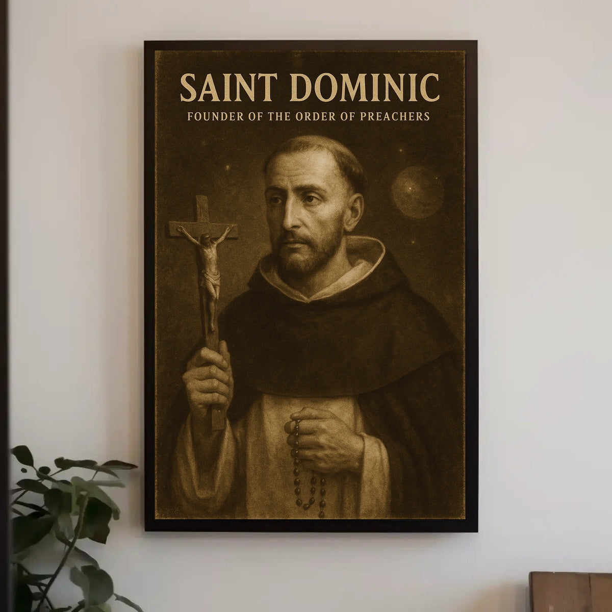 Saint Dominic Founder Of The Order Of Poster