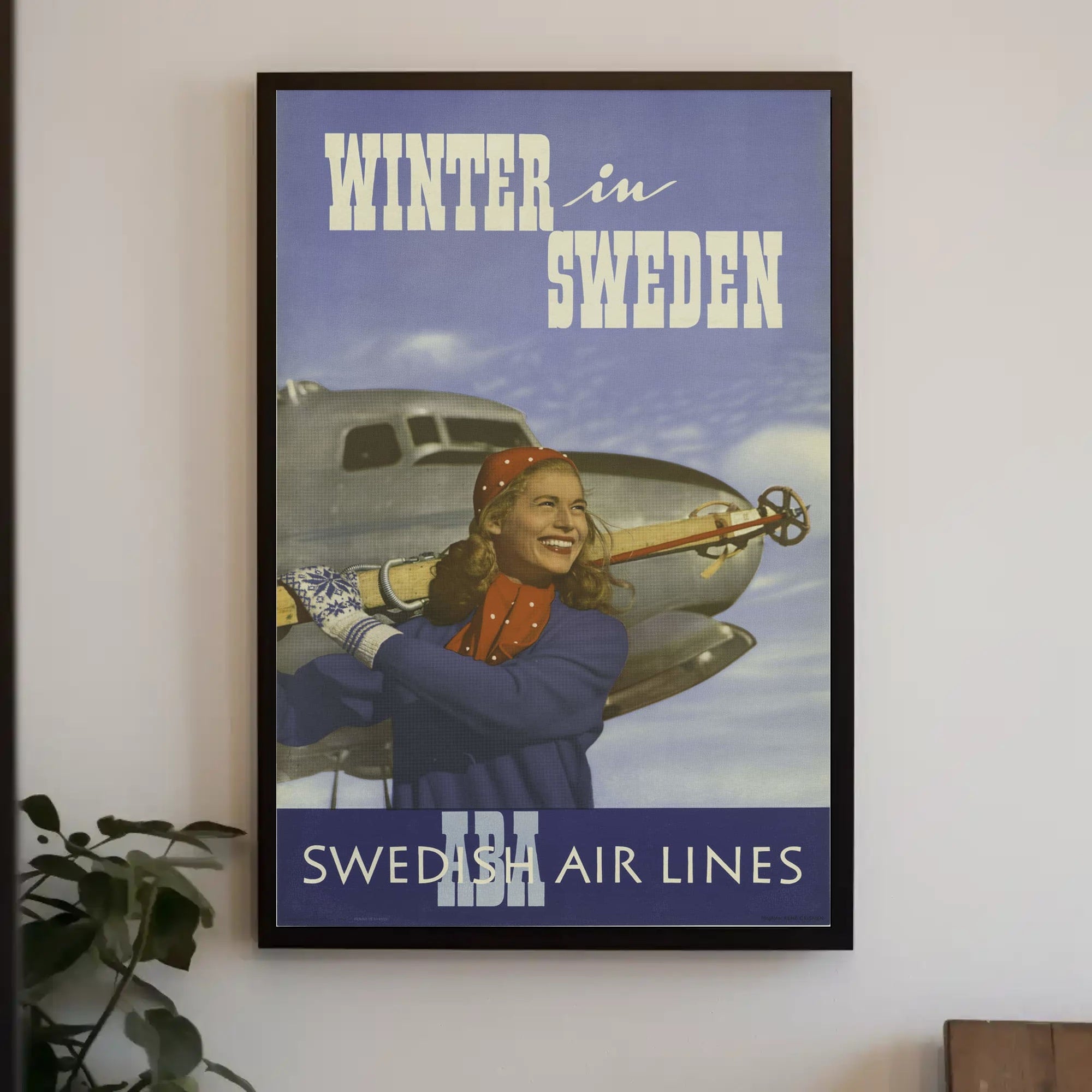 Winter Adventures in Sweden Poster PosterGoat