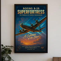 Boeing B-29 Superfortress Poster