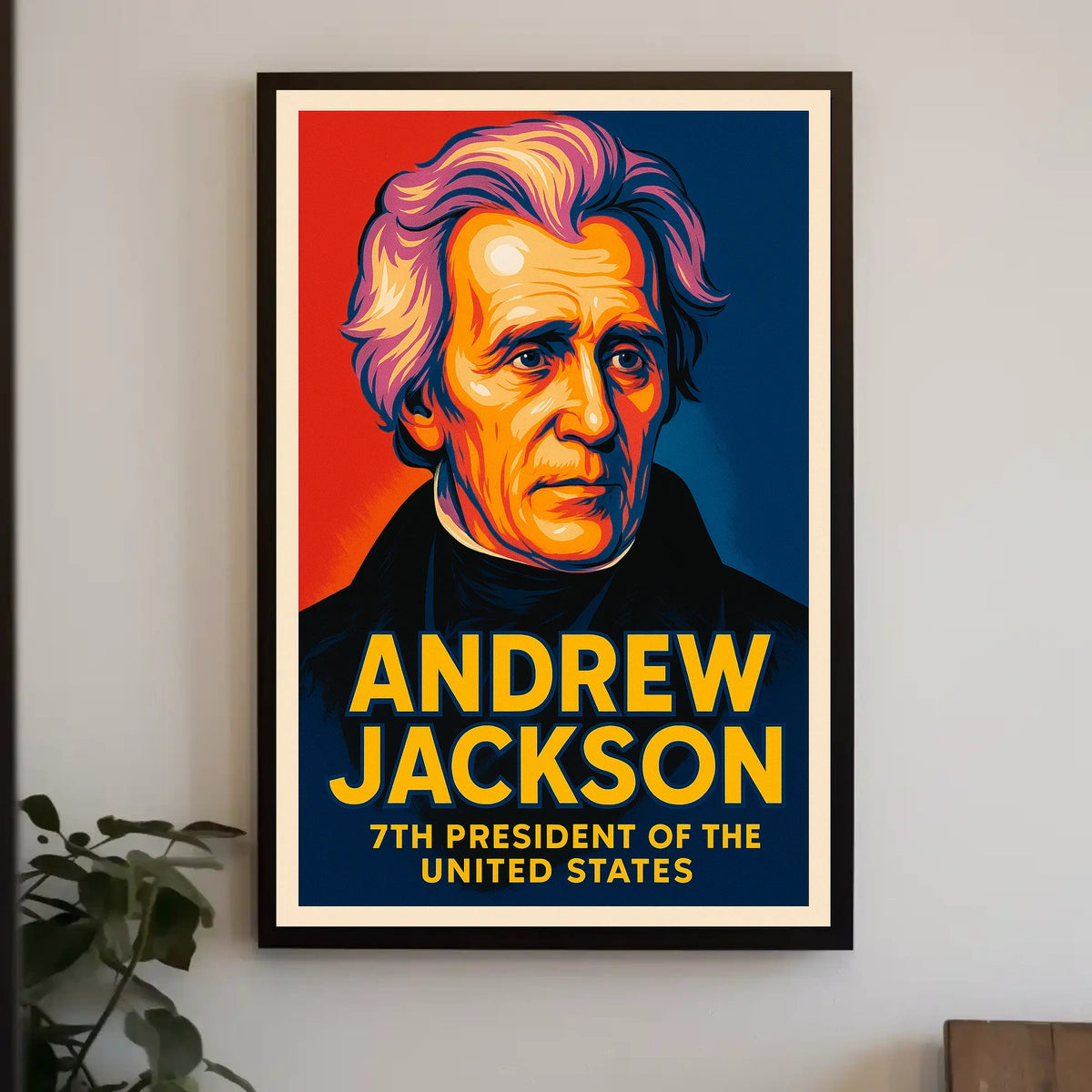 Andrew Jackson 7Th President Poster
