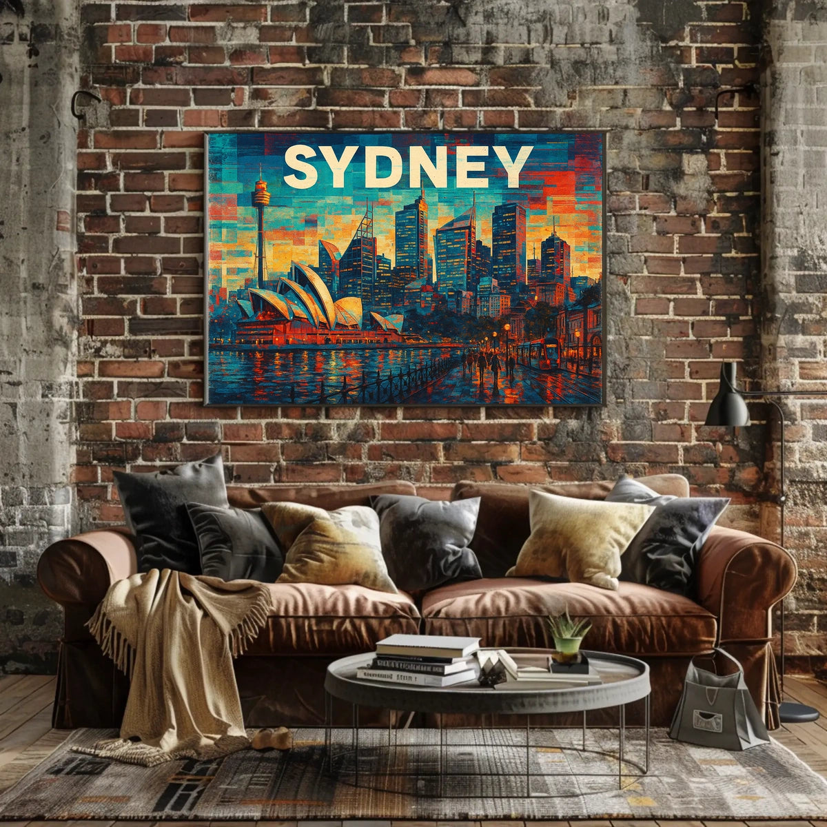 Sydney Skyline Poster