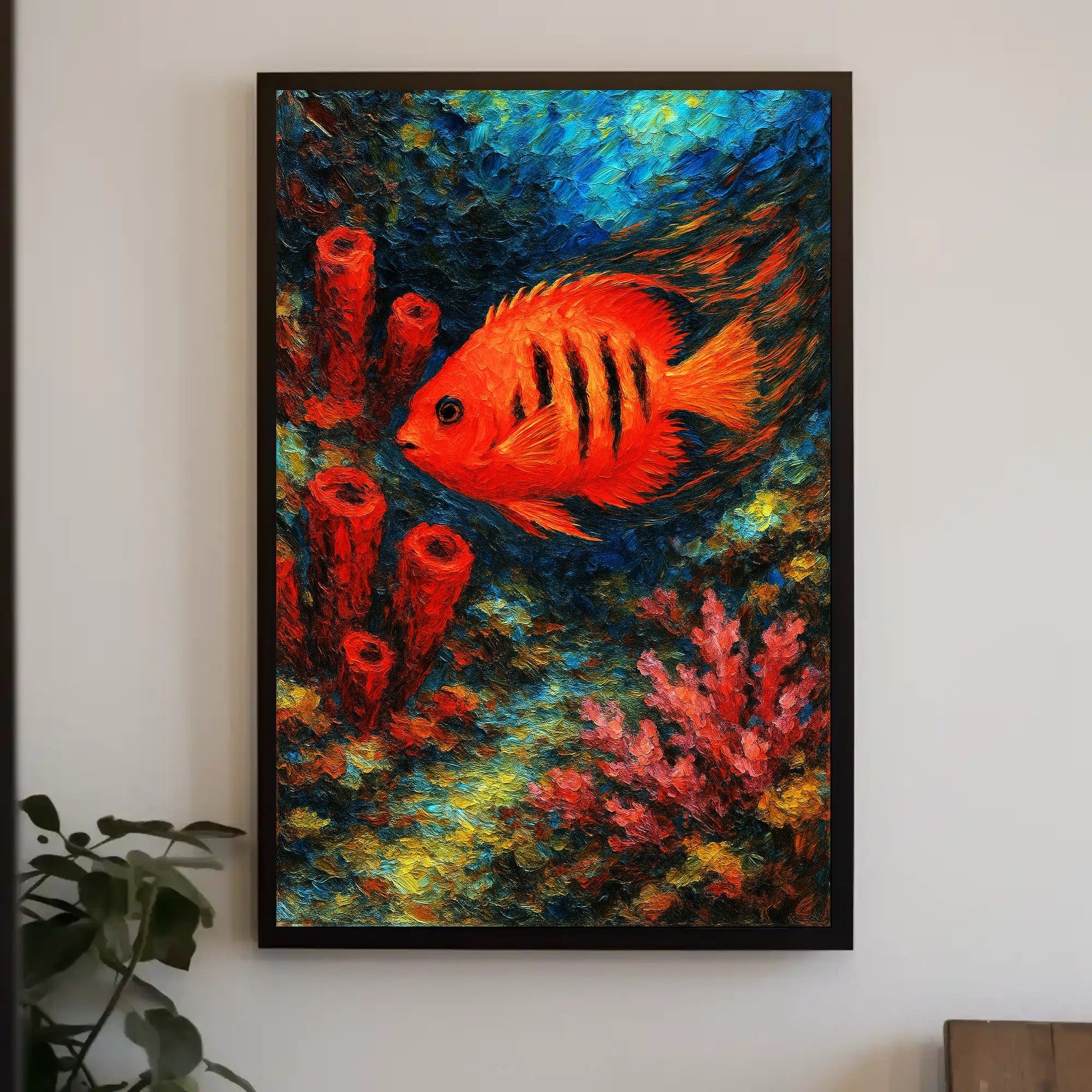 Vibrant Underwater World Poster PosterGoat