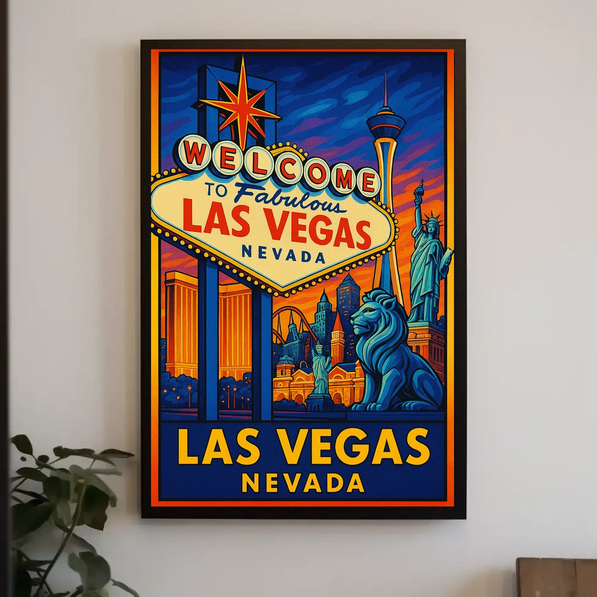 Welcome To Fabulous Las Vegas Poster
