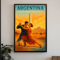 Argentina Tango Dance Passion Cultural or Heritage Poster