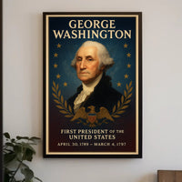 George Washington 1st President Poster PosterGoat