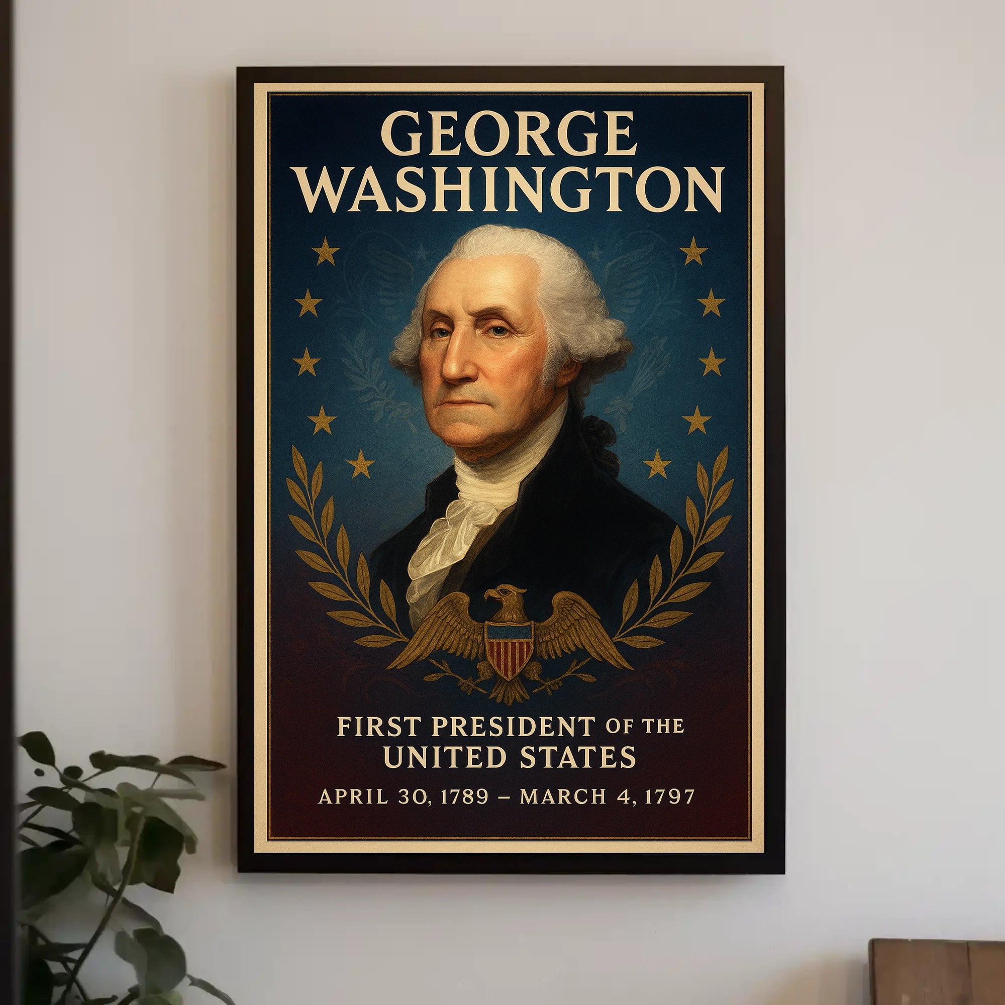 George Washington 1st President Poster PosterGoat