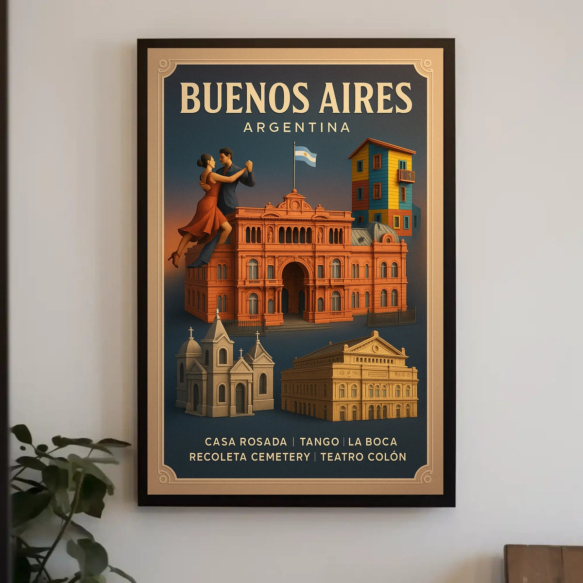 Discover Buenos Aires Poster