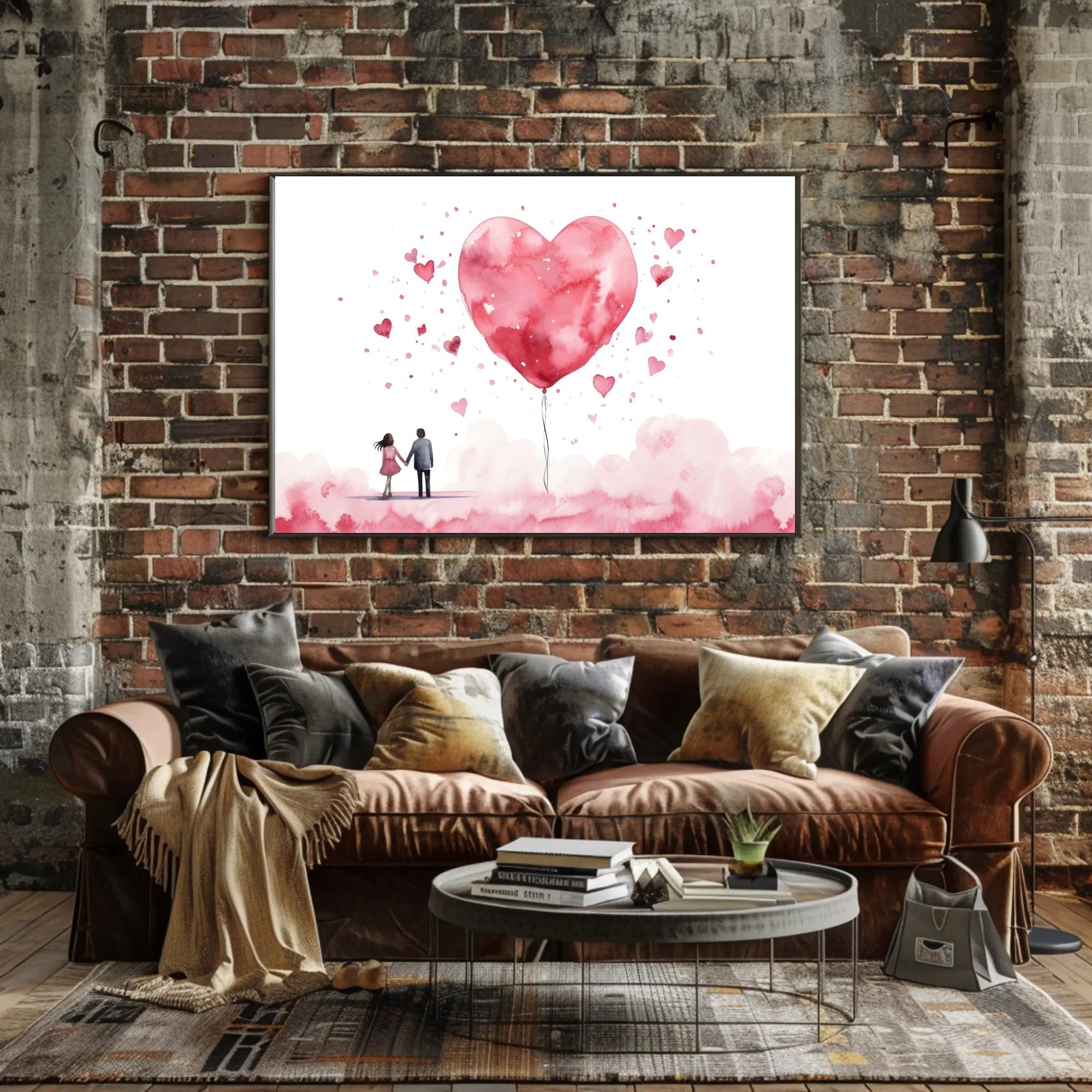 Love in Watercolors Poster