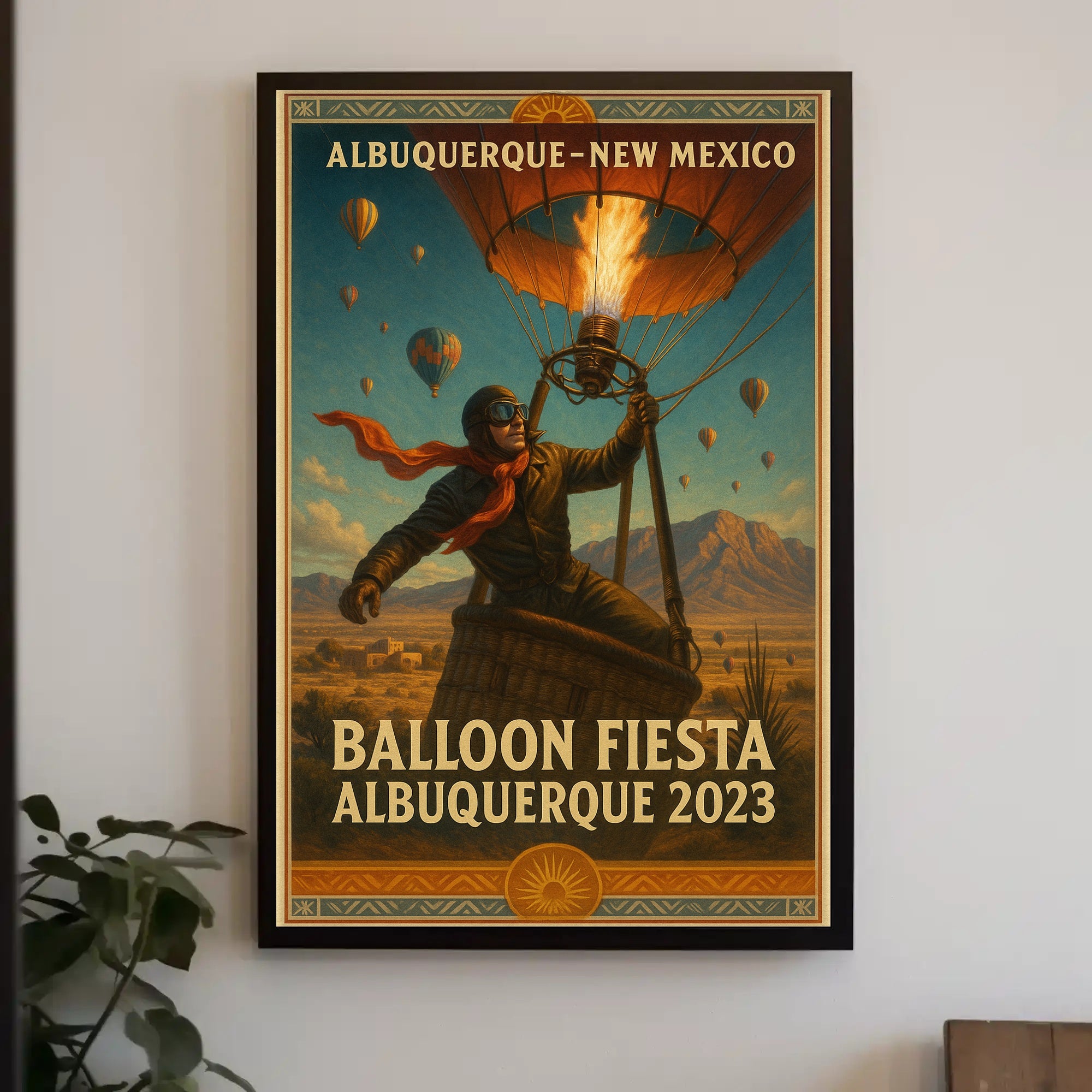 Albuquerque Balloon Fiesta 2023 Poster