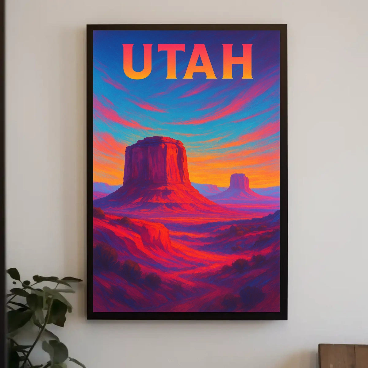 UtahS Majestic Landscape Poster