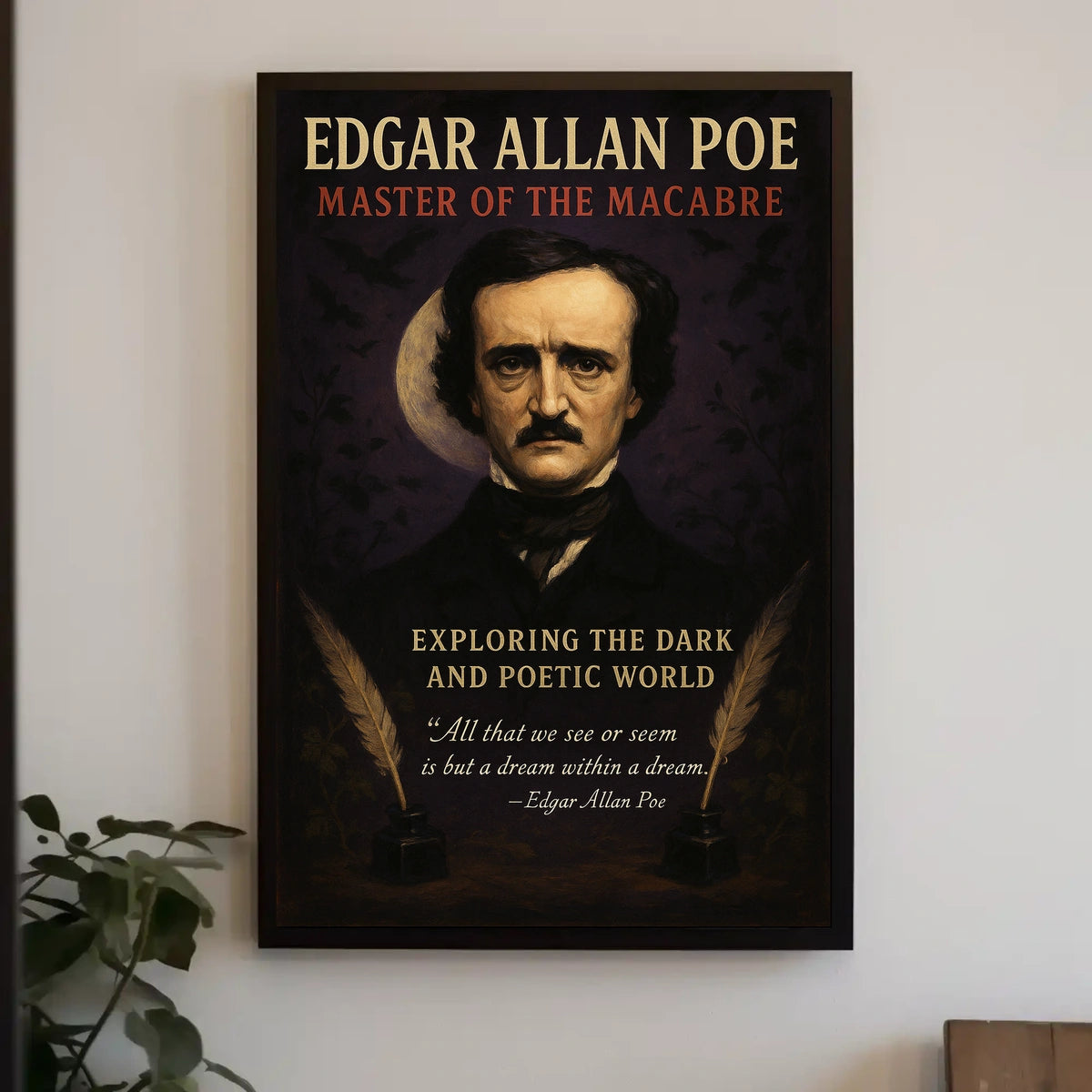 Edgar Allan Poe Master of the Macabre Poster