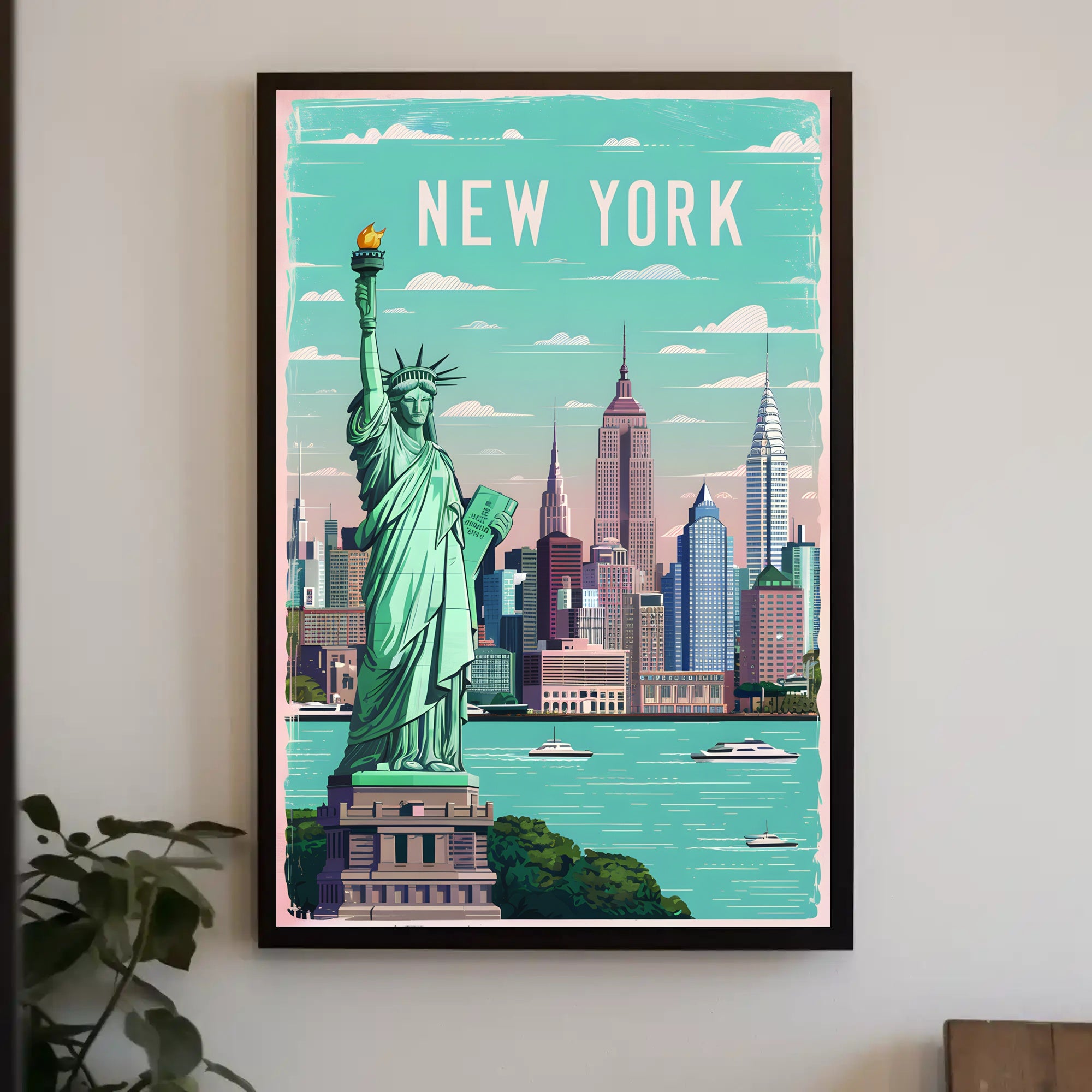Iconic New York Poster