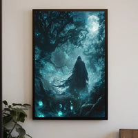 Enchanted Nocturne Art Poster for Home Decor and Wanderlust Enthusiasts PosterGoat
