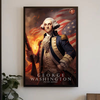 George Washington: A Revolutionary Icon Poster