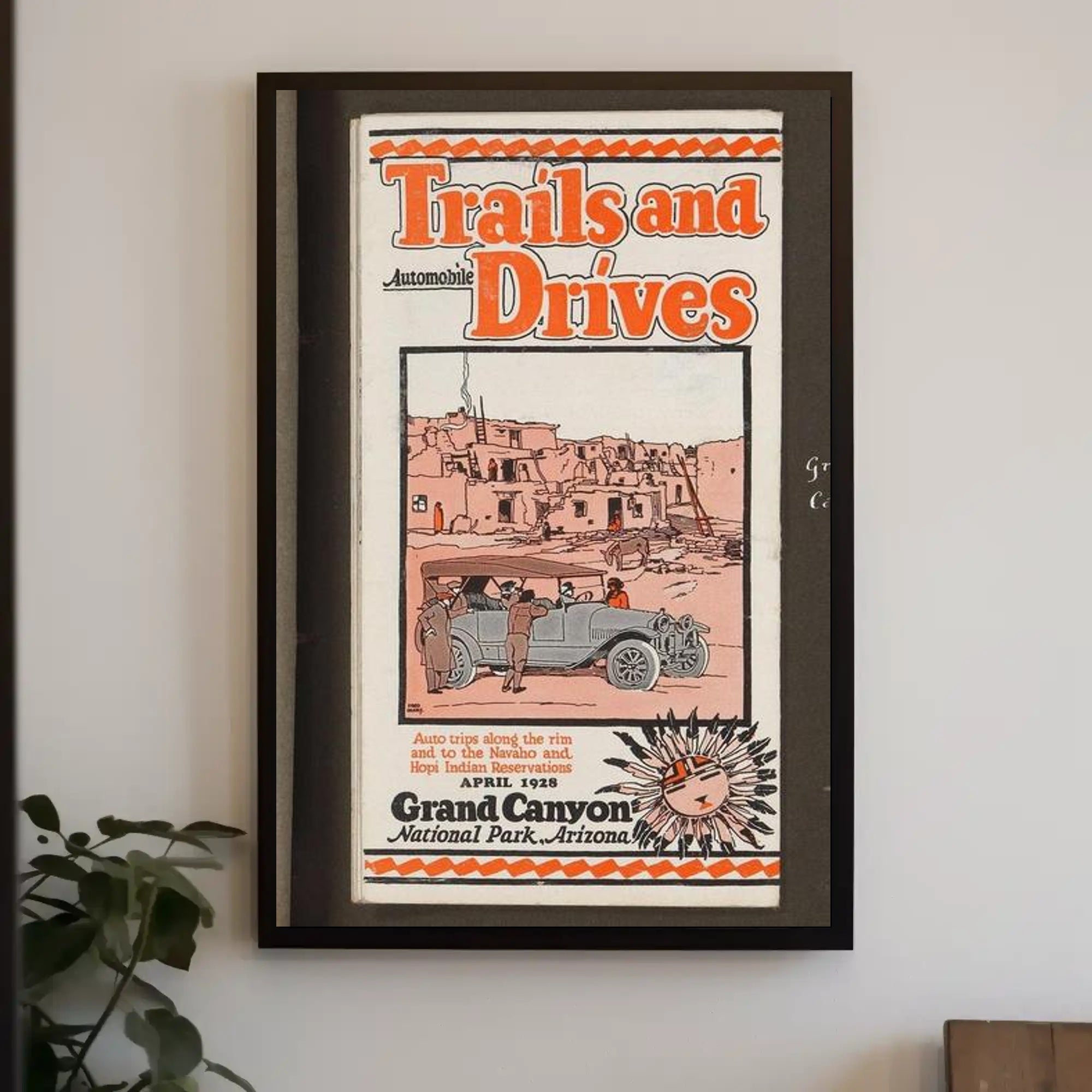 Trails and Drives: Grand Canyon National Park Poster PosterGoat