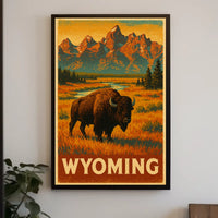 Wyoming Wilderness Poster