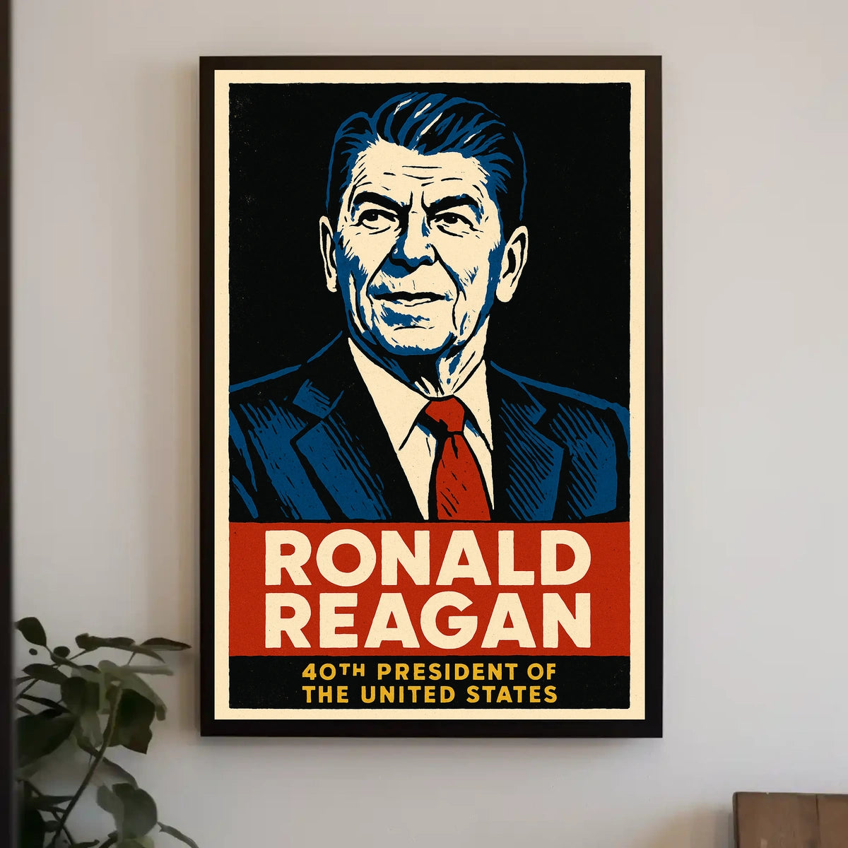 Ronald Reagan 40Th President Poster
