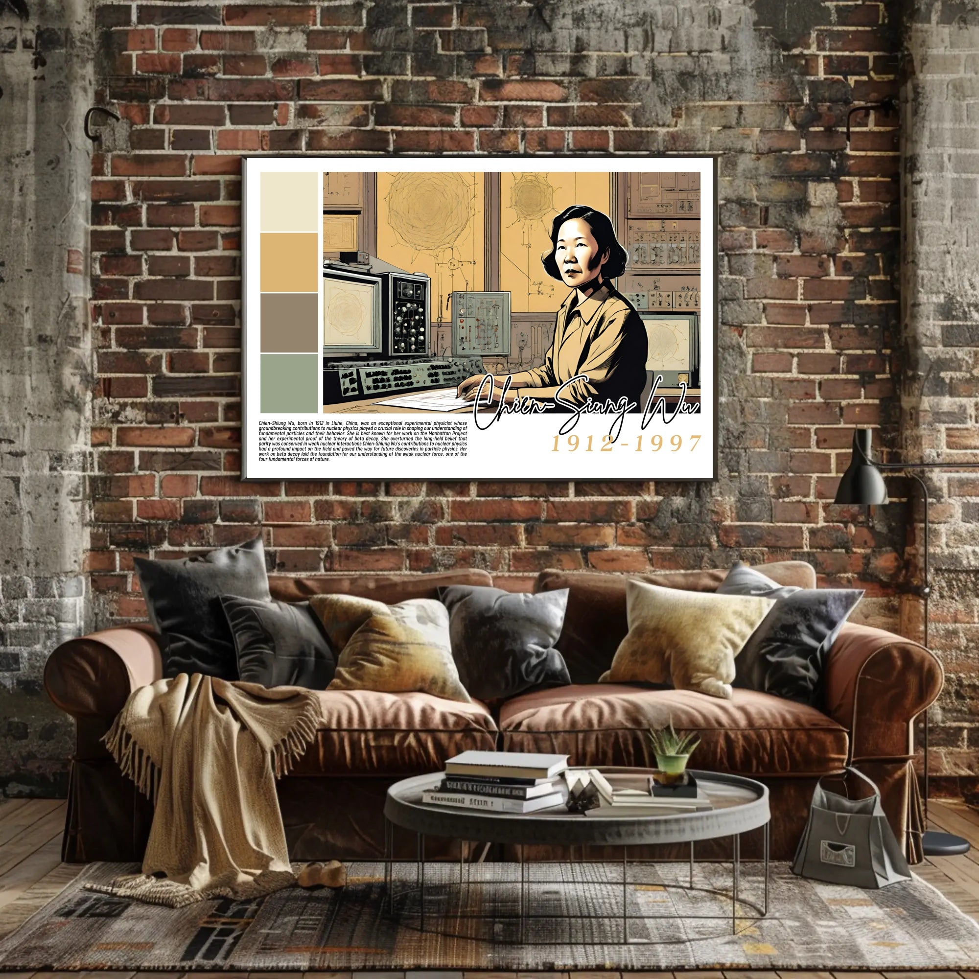 Celebrating Chien-Shiung Wu Poster