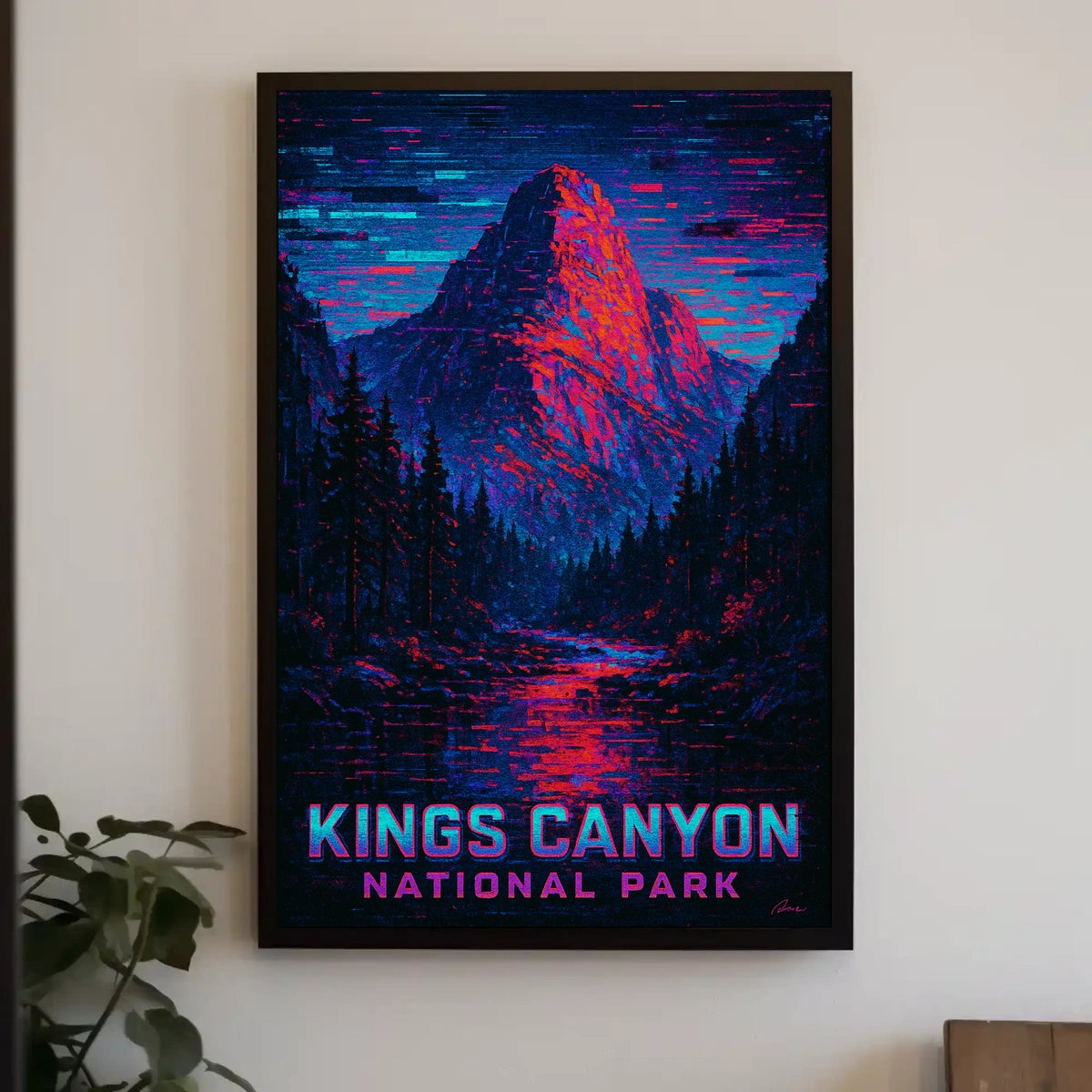 Kings Canyon National Park Poster