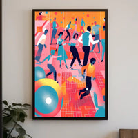 Vibrant Dance Celebration Poster