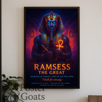Ramses II Majesty Cultural or Heritage Poster