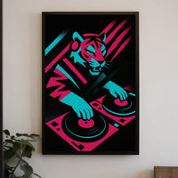 Dj Tiger Vibes Poster