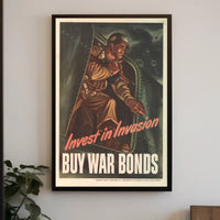 Invest in Invasion Poster PosterGoat