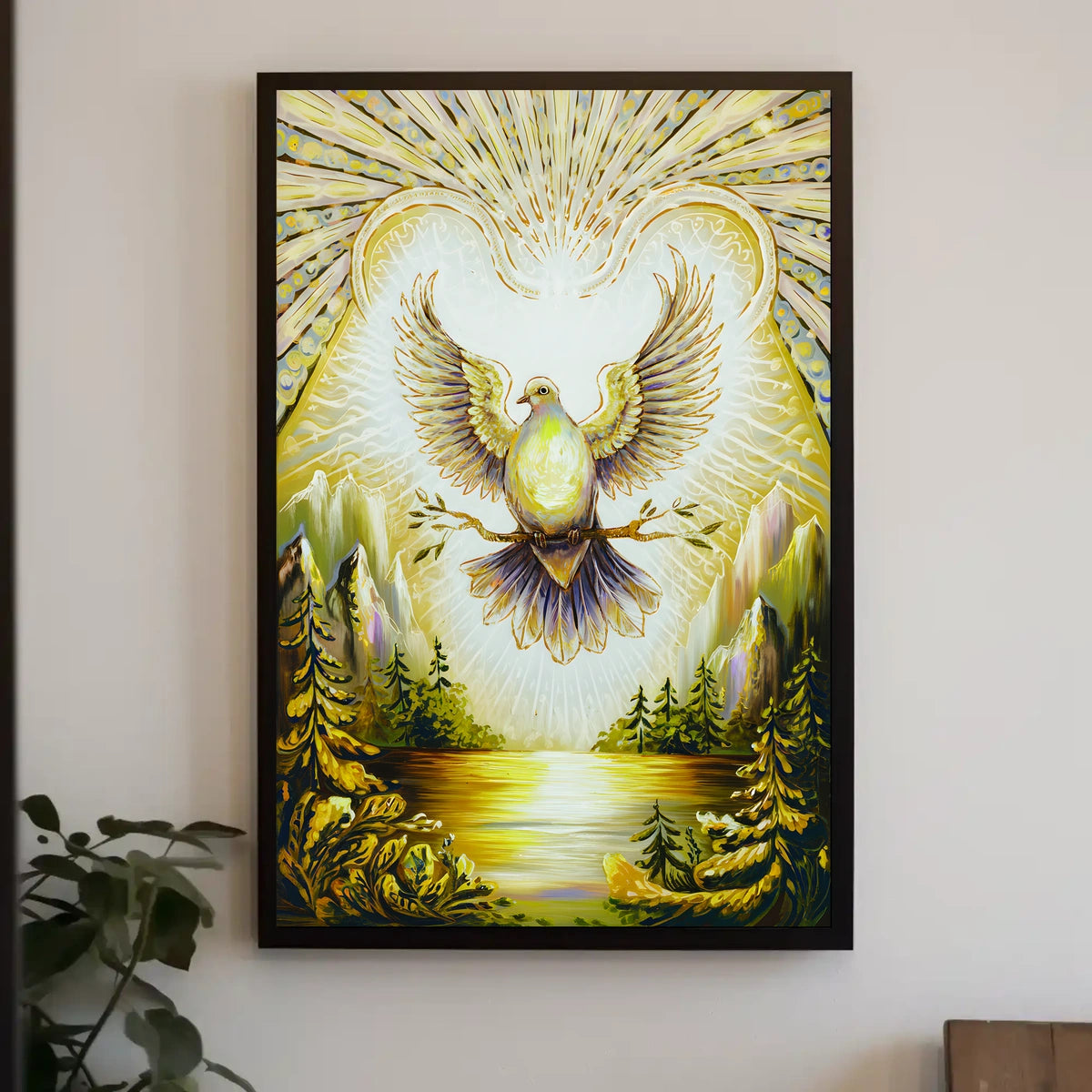 The Radiant Dove Poster