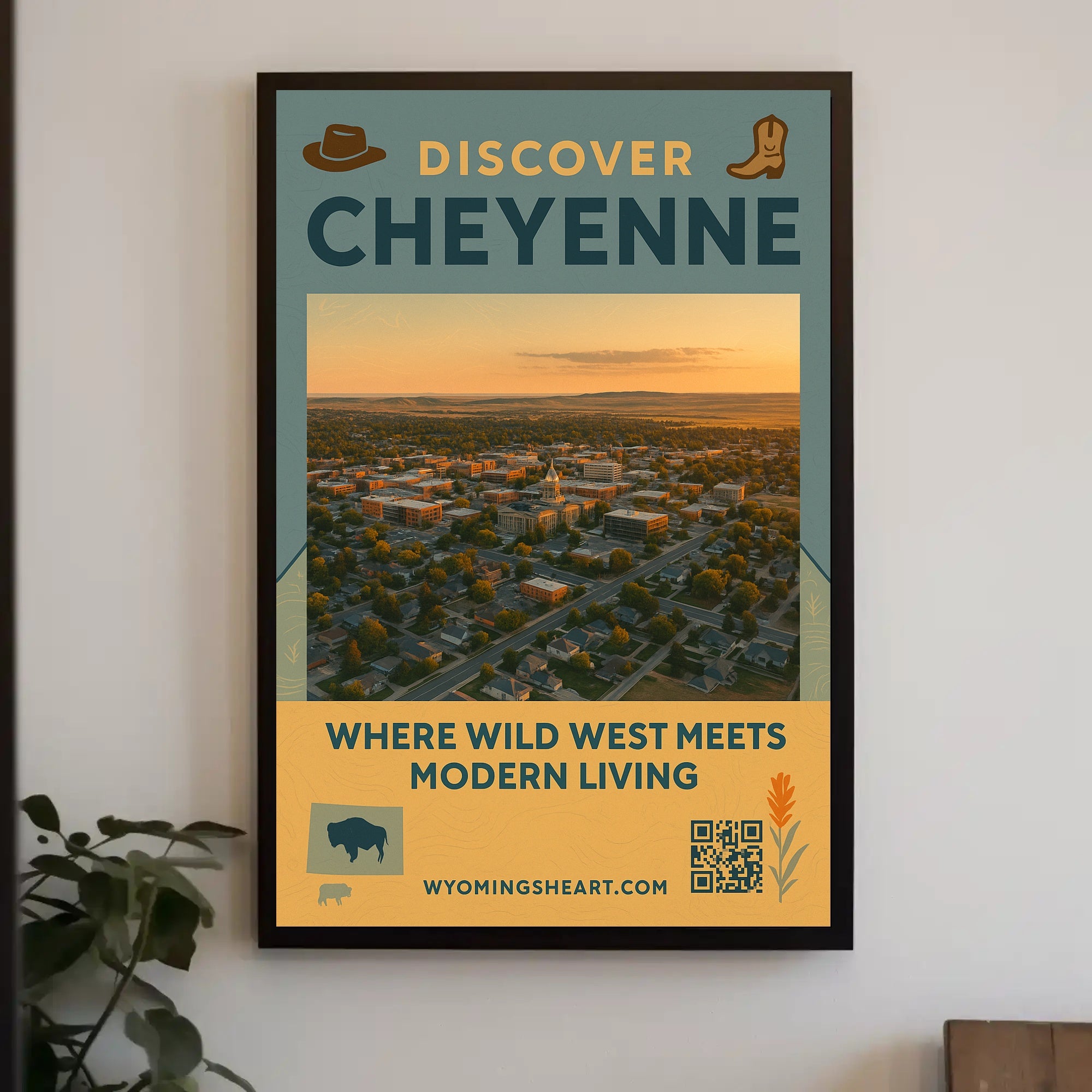 Discover Cheyenne Poster PosterGoat