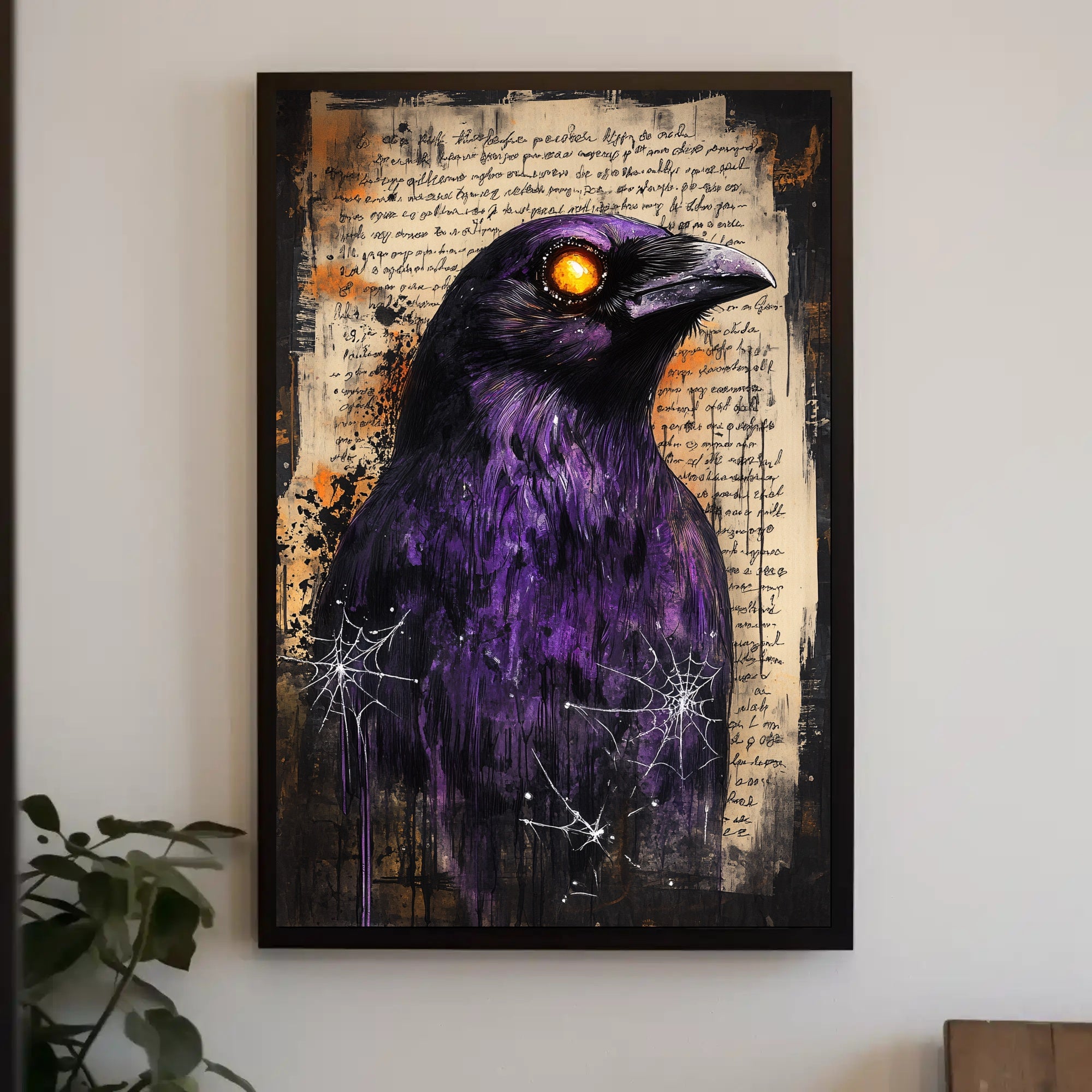 The Enigmatic Raven Poster