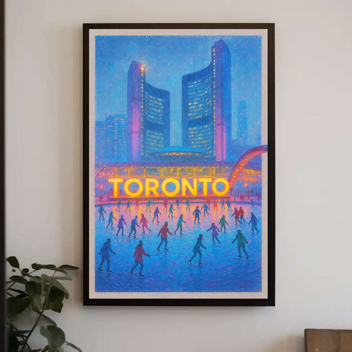 Toronto Winter Wonderland Poster