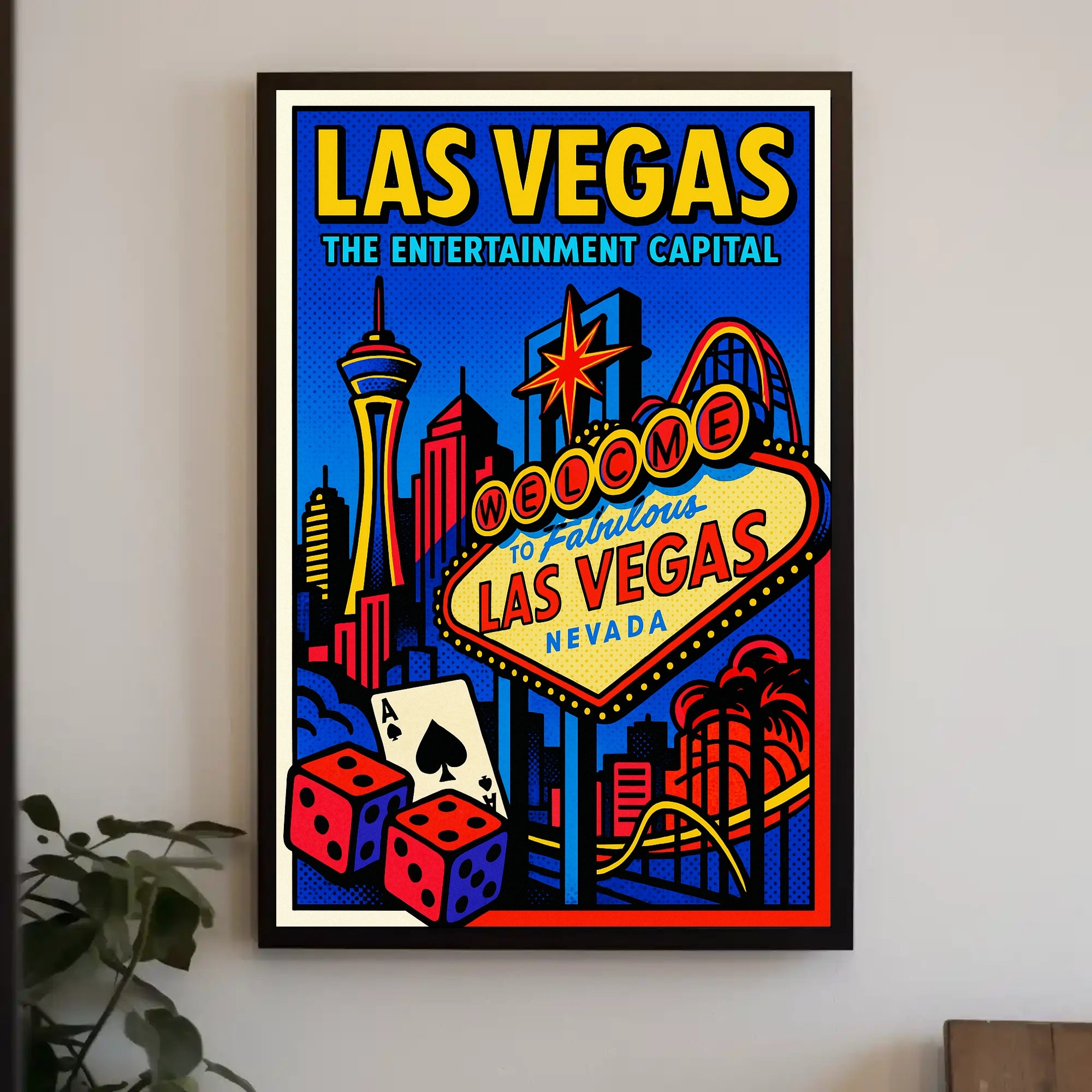Welcome to Las Vegas Poster PosterGoat