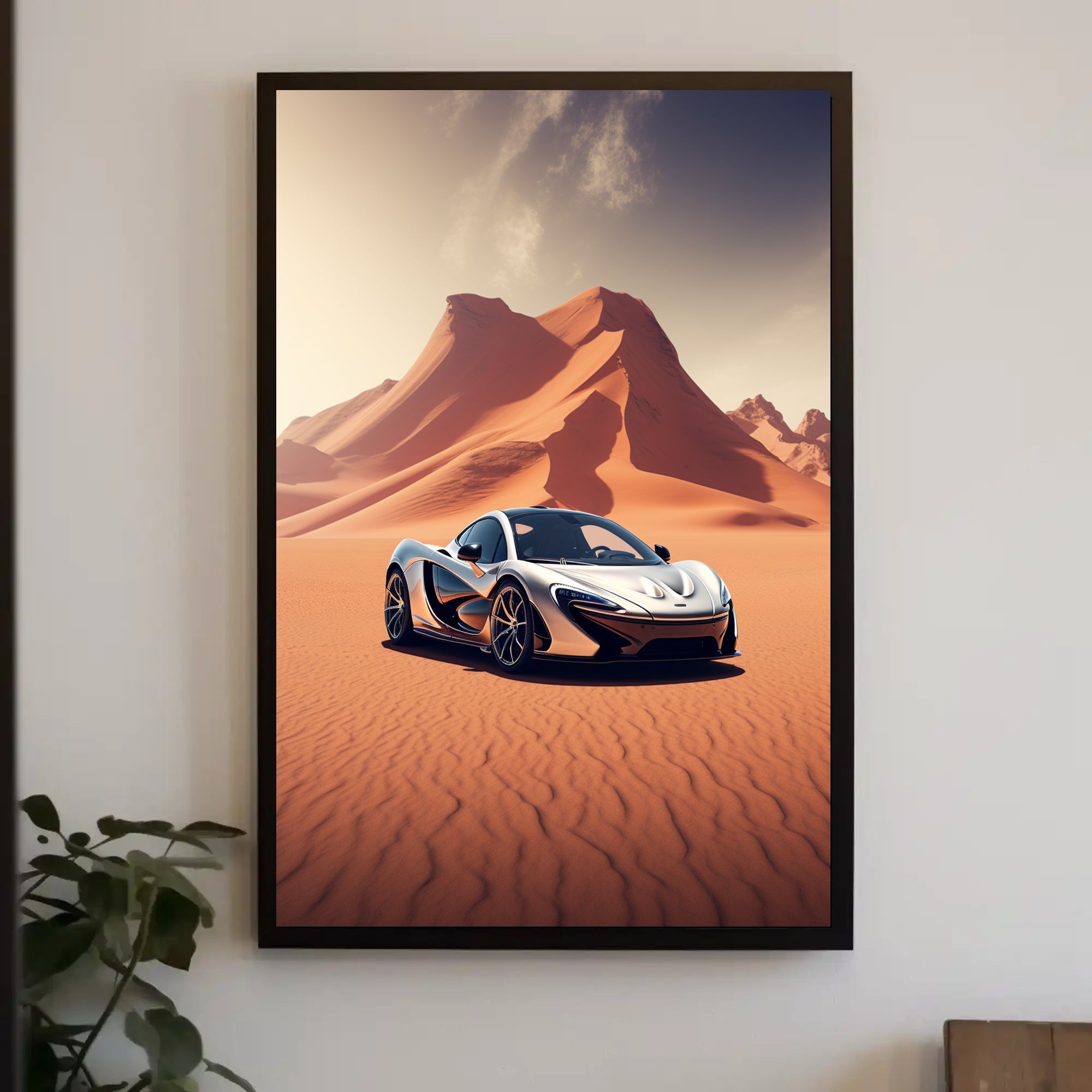 Supercar Oasis Poster PosterGoat