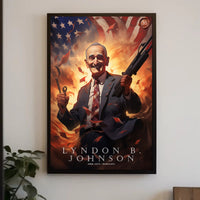 Lyndon B. Johnson Tribute Poster
