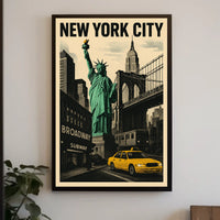 Iconic New York City Poster