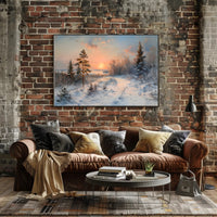 Winter Sunrise Poster