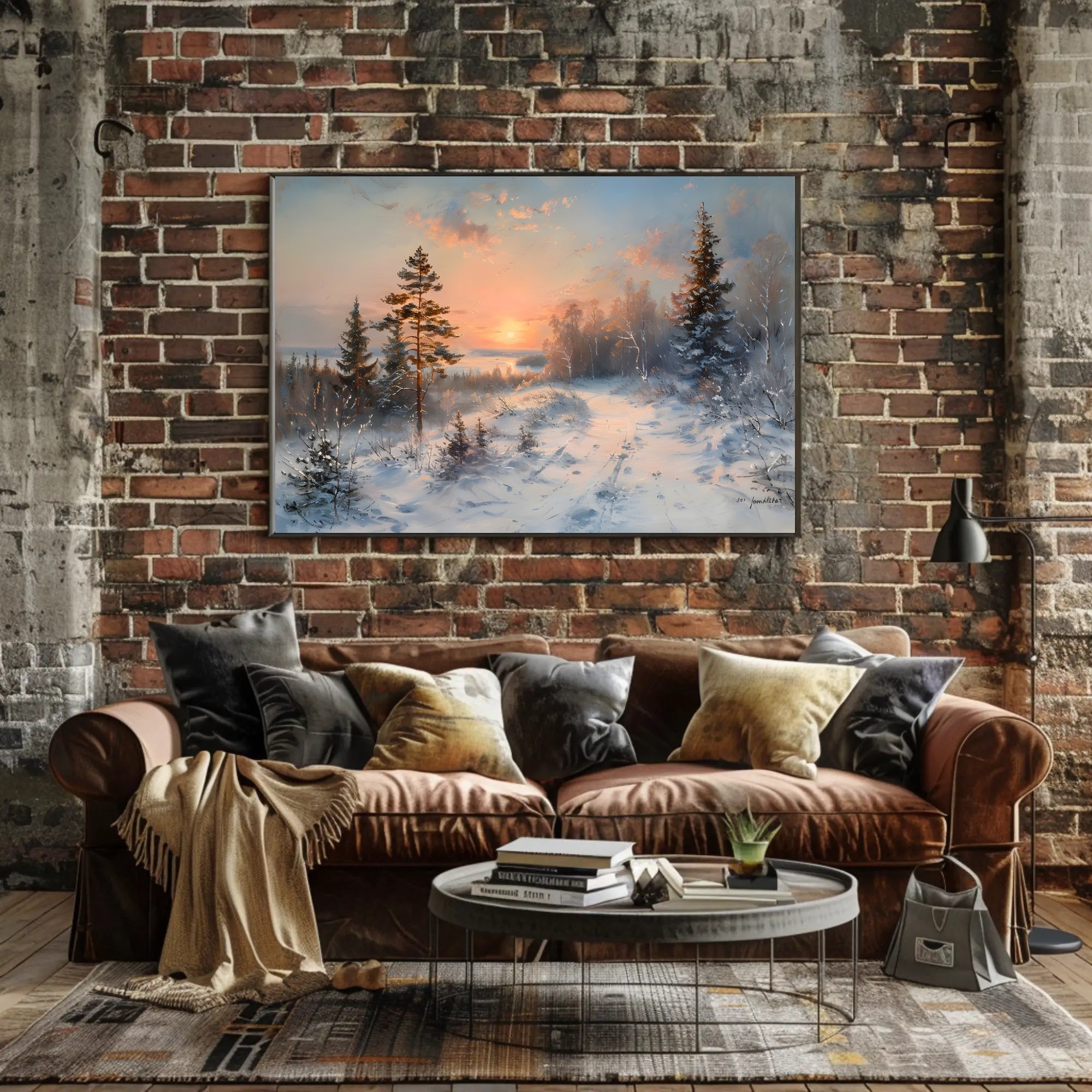 Winter Sunrise Poster