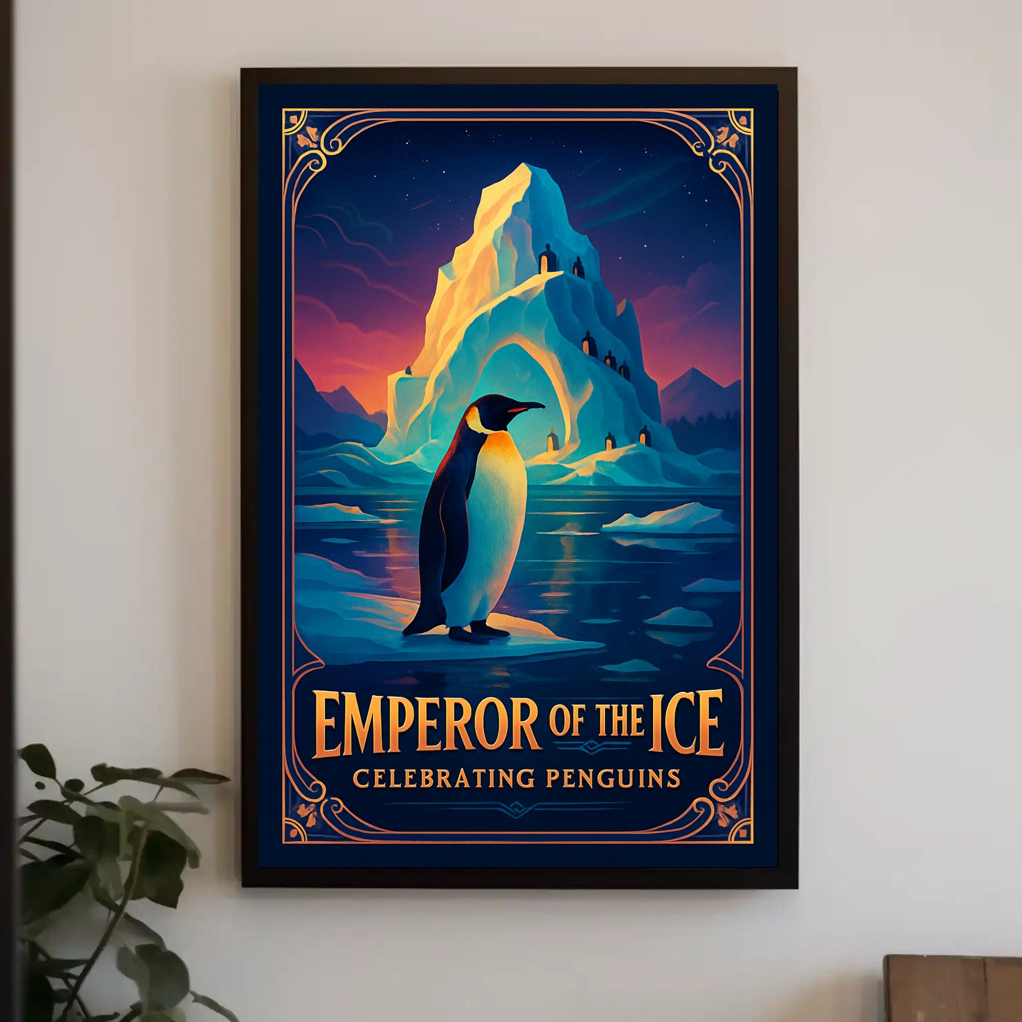 Emperor of the Ice Poster Art Print