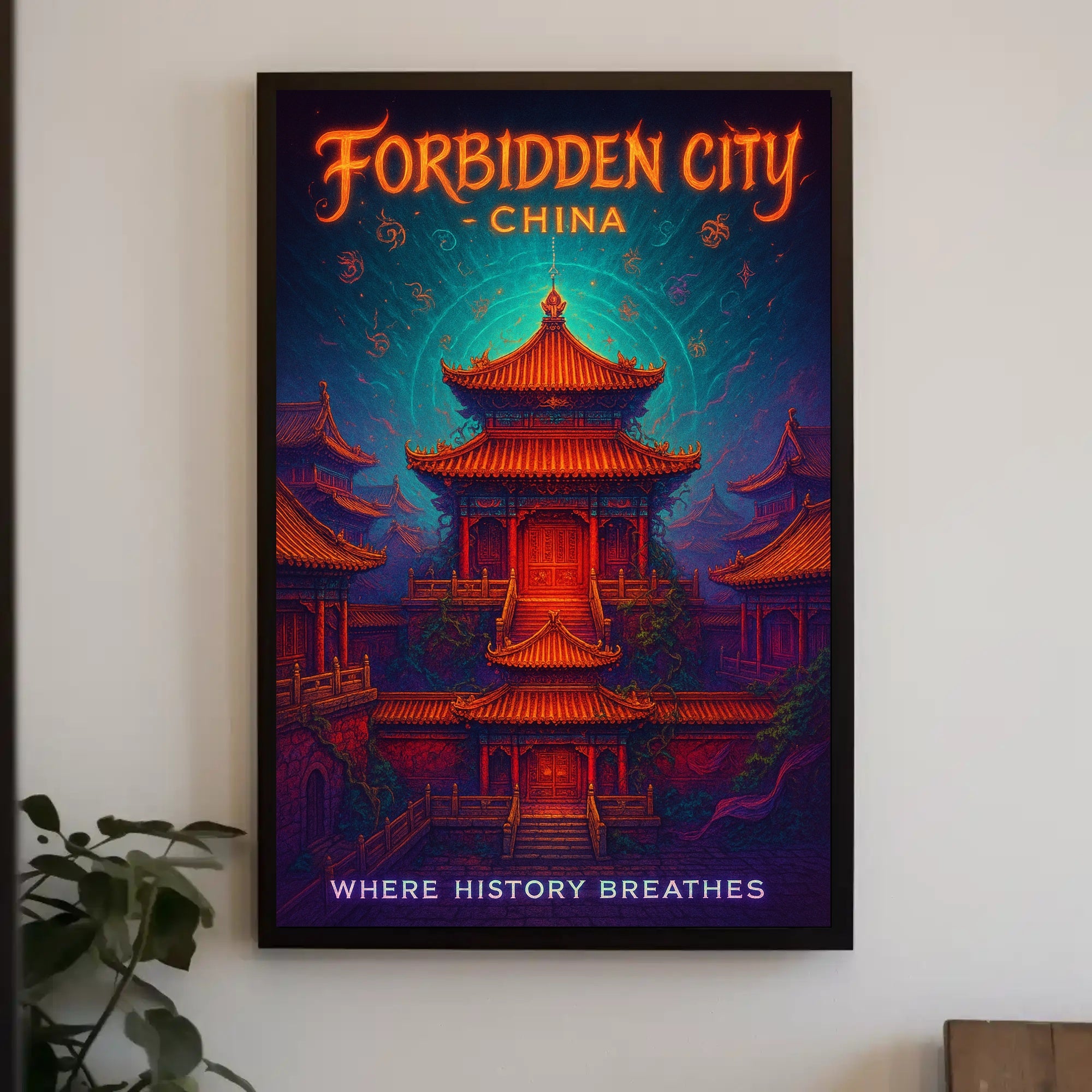 Forbidden City Enchantment in Cultural or Heritage Poster