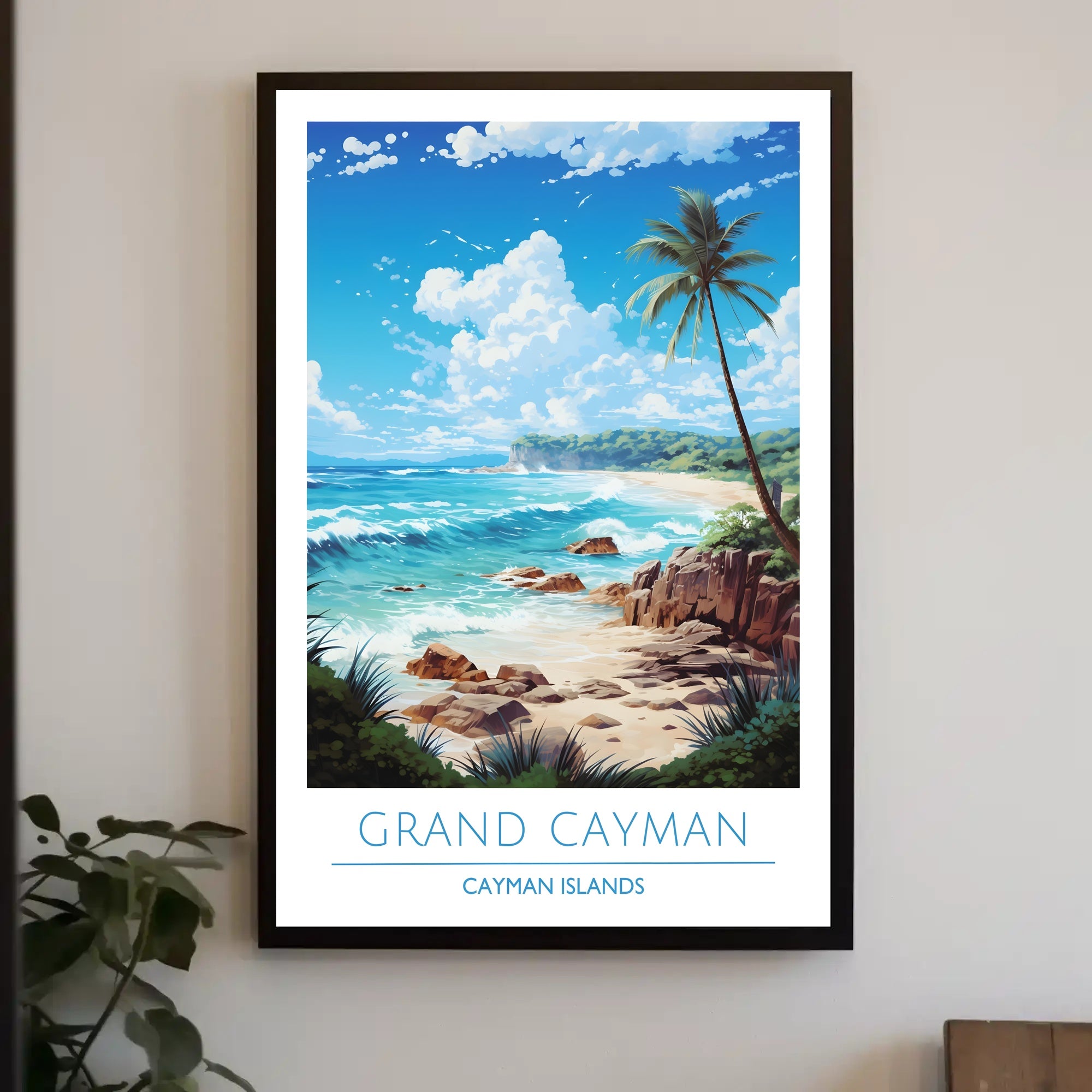 Grand Cayman Beachscape Poster