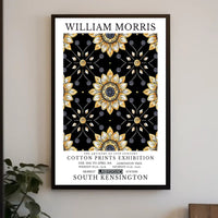 William Morris Cotton Prints Exhibition Poster