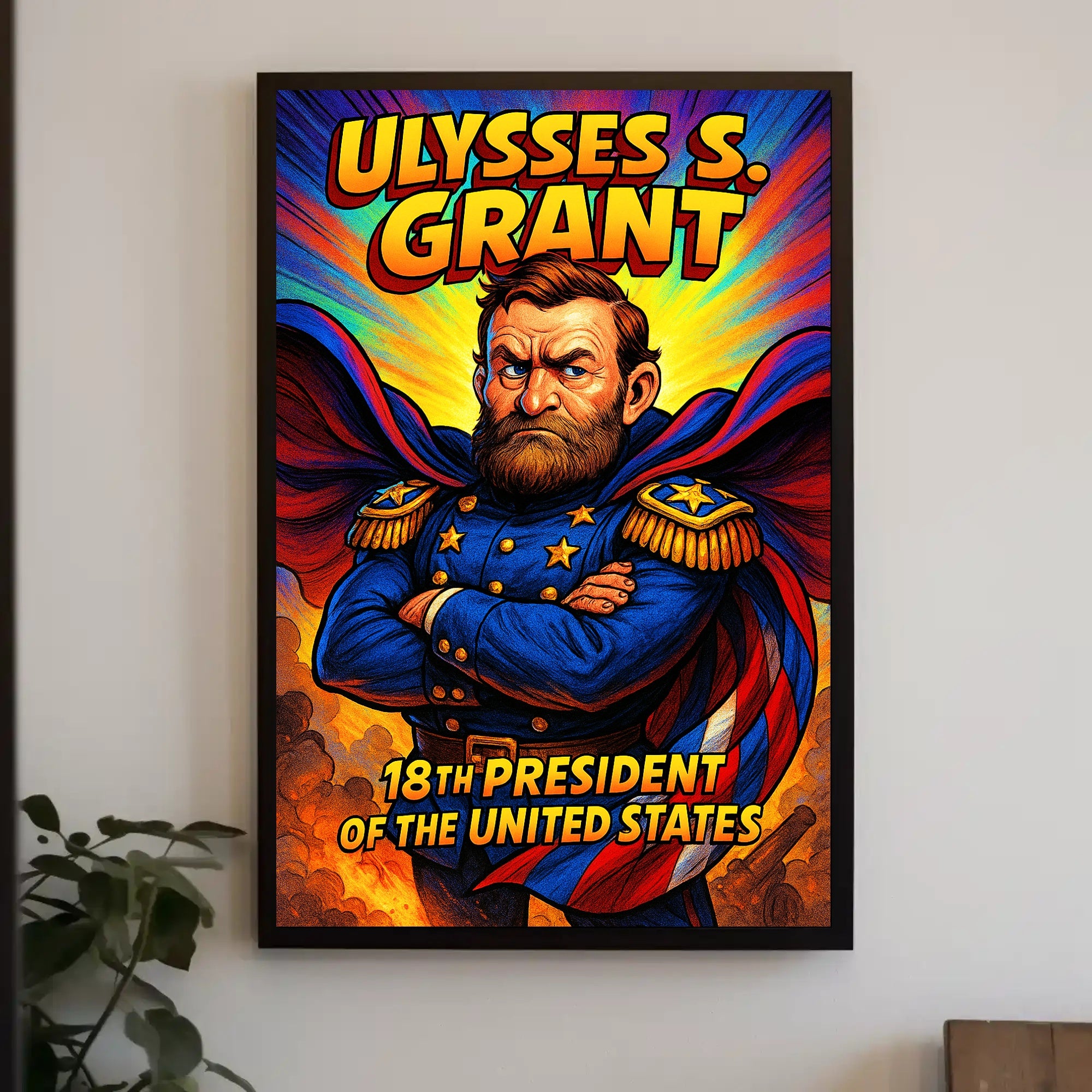 Ulysses S. Grant 18th President Poster PosterGoat