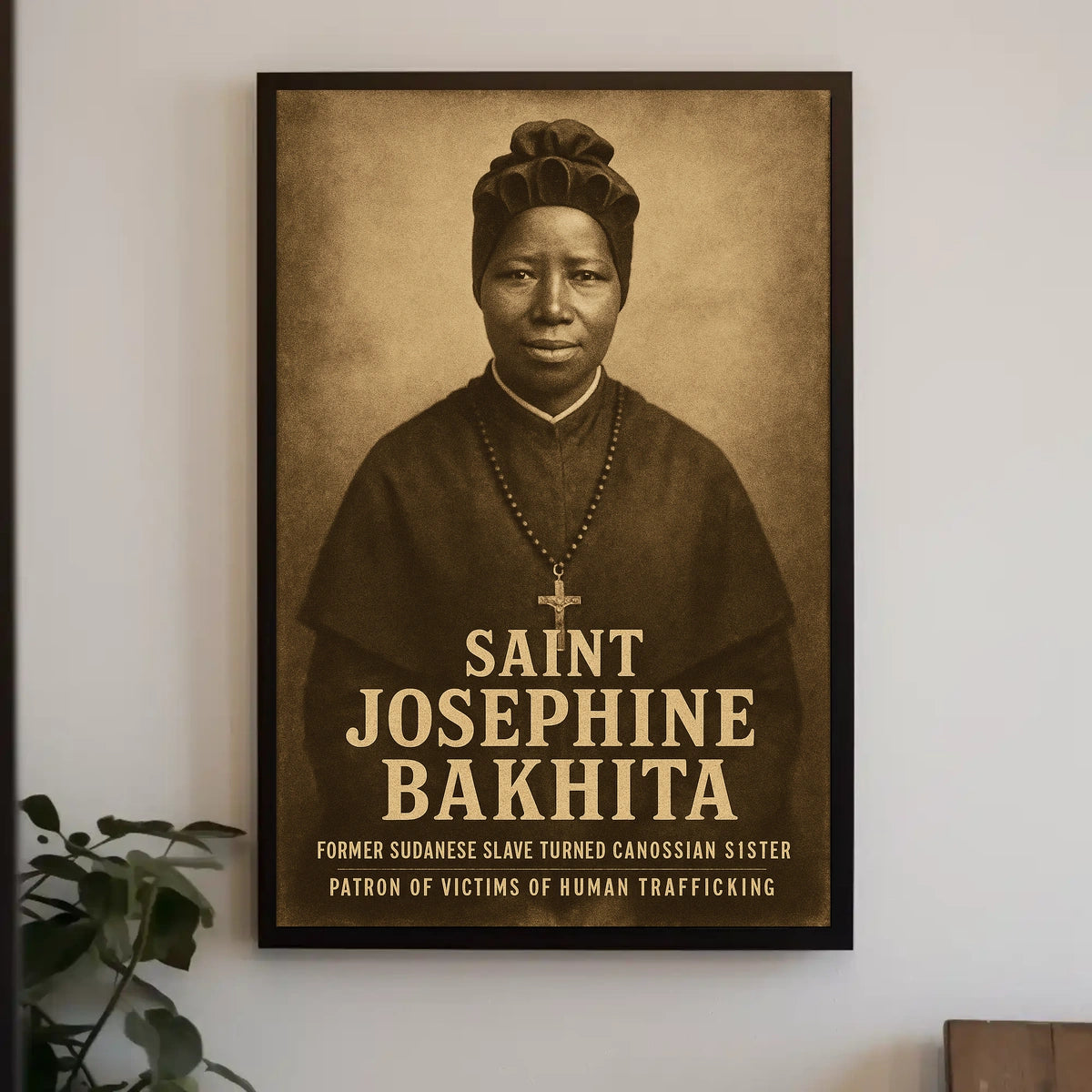 Saint Josephine Bakhita Poster